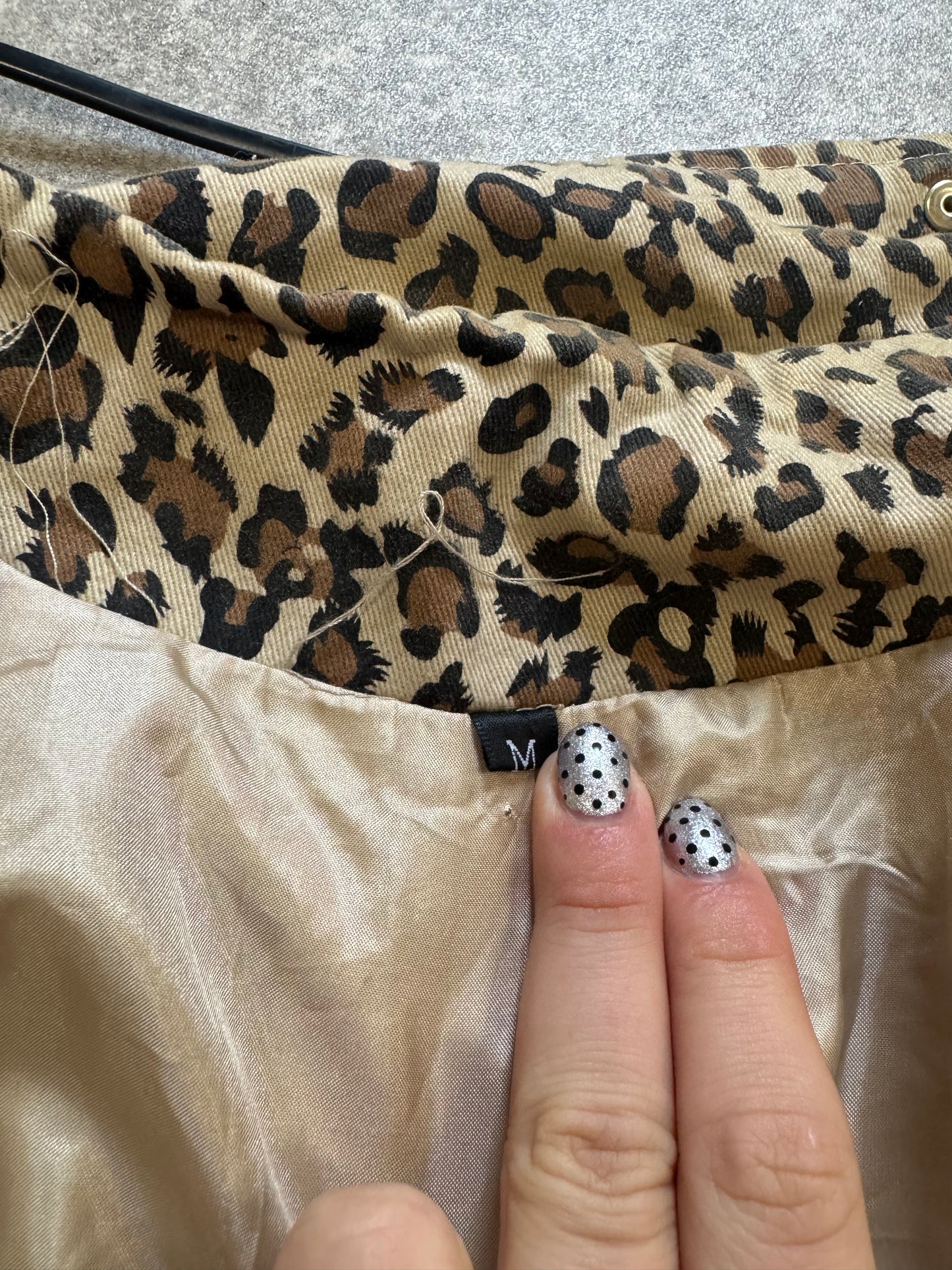 Paul’s Boutique Leopard Jacket (M)