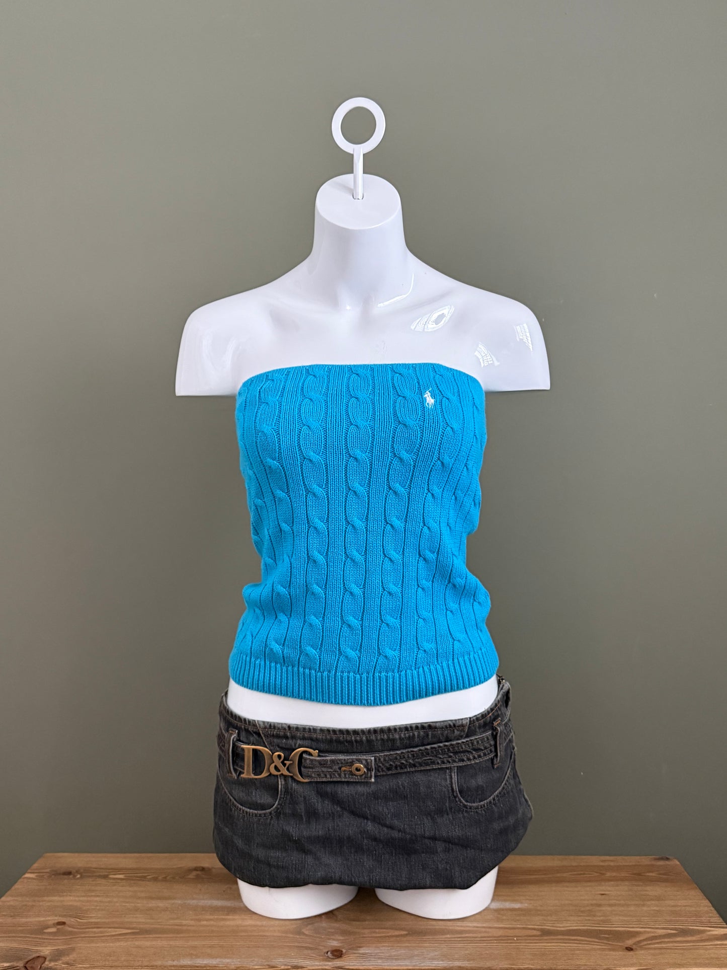 Ralph Lauren Knit Bandeau (S)