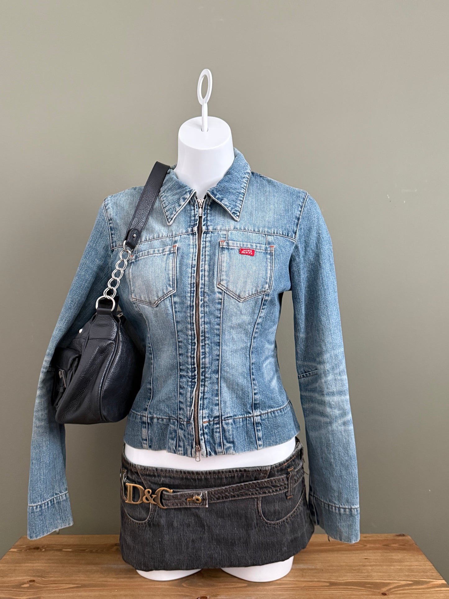 Leather Buckle Handbag