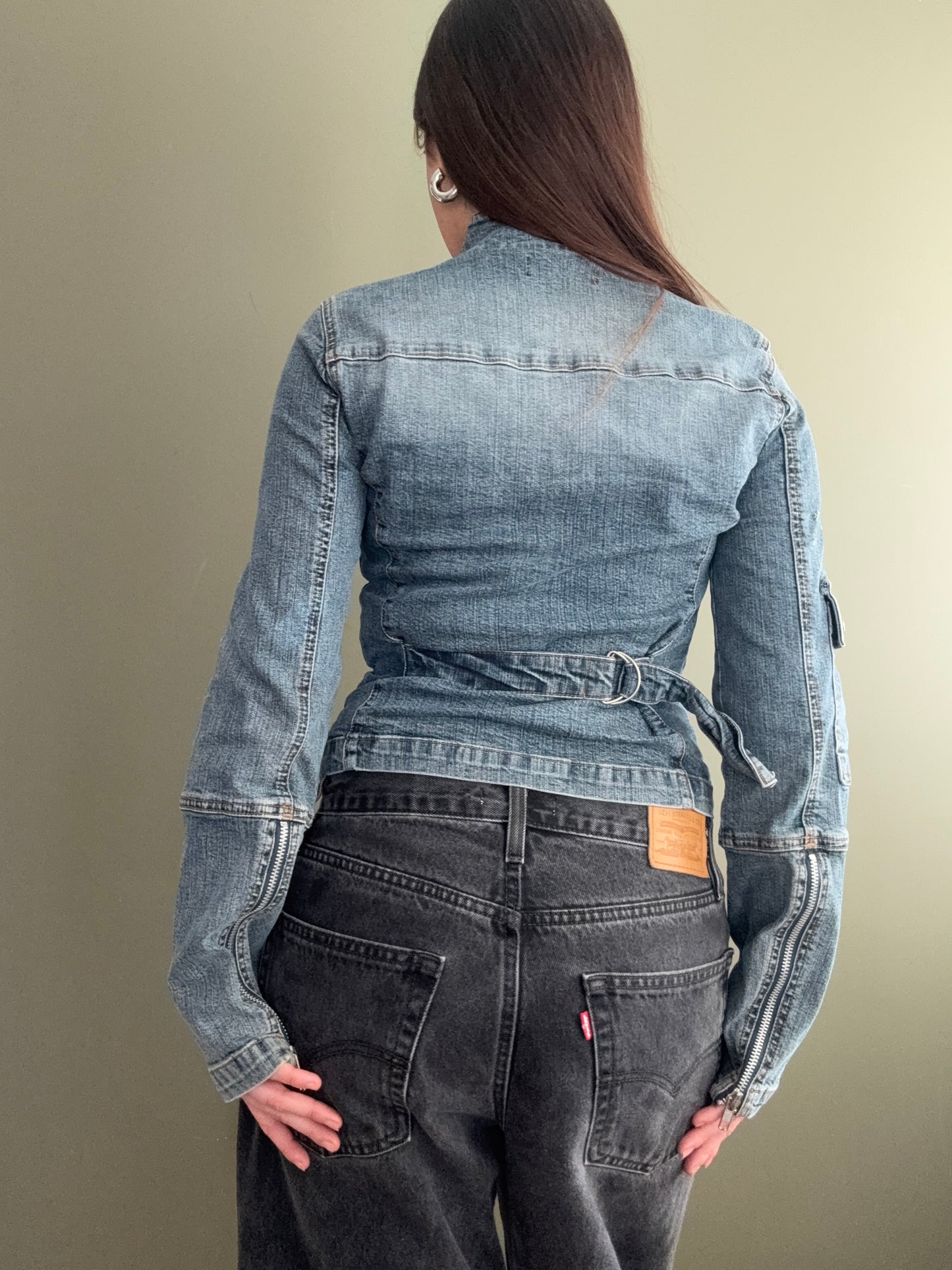 Fitted Denim Jacket (S)