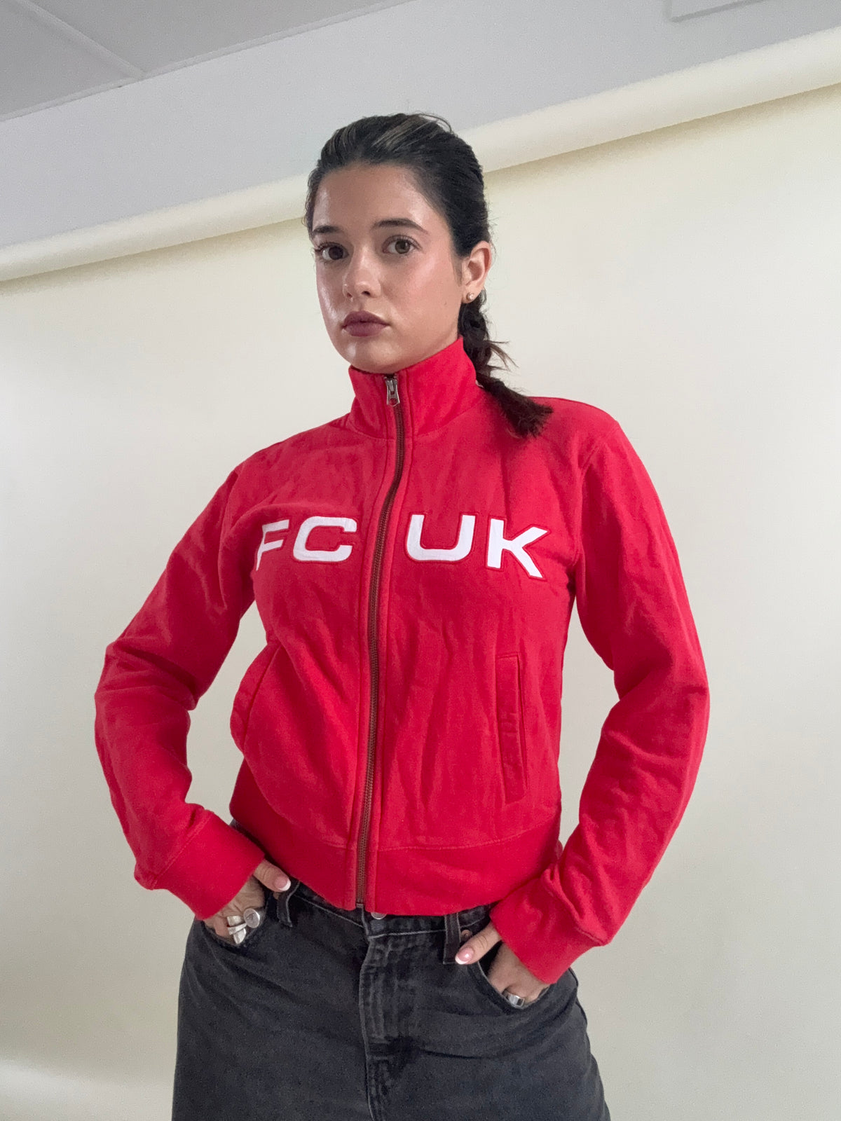 French Connection Zip Jumper (S)