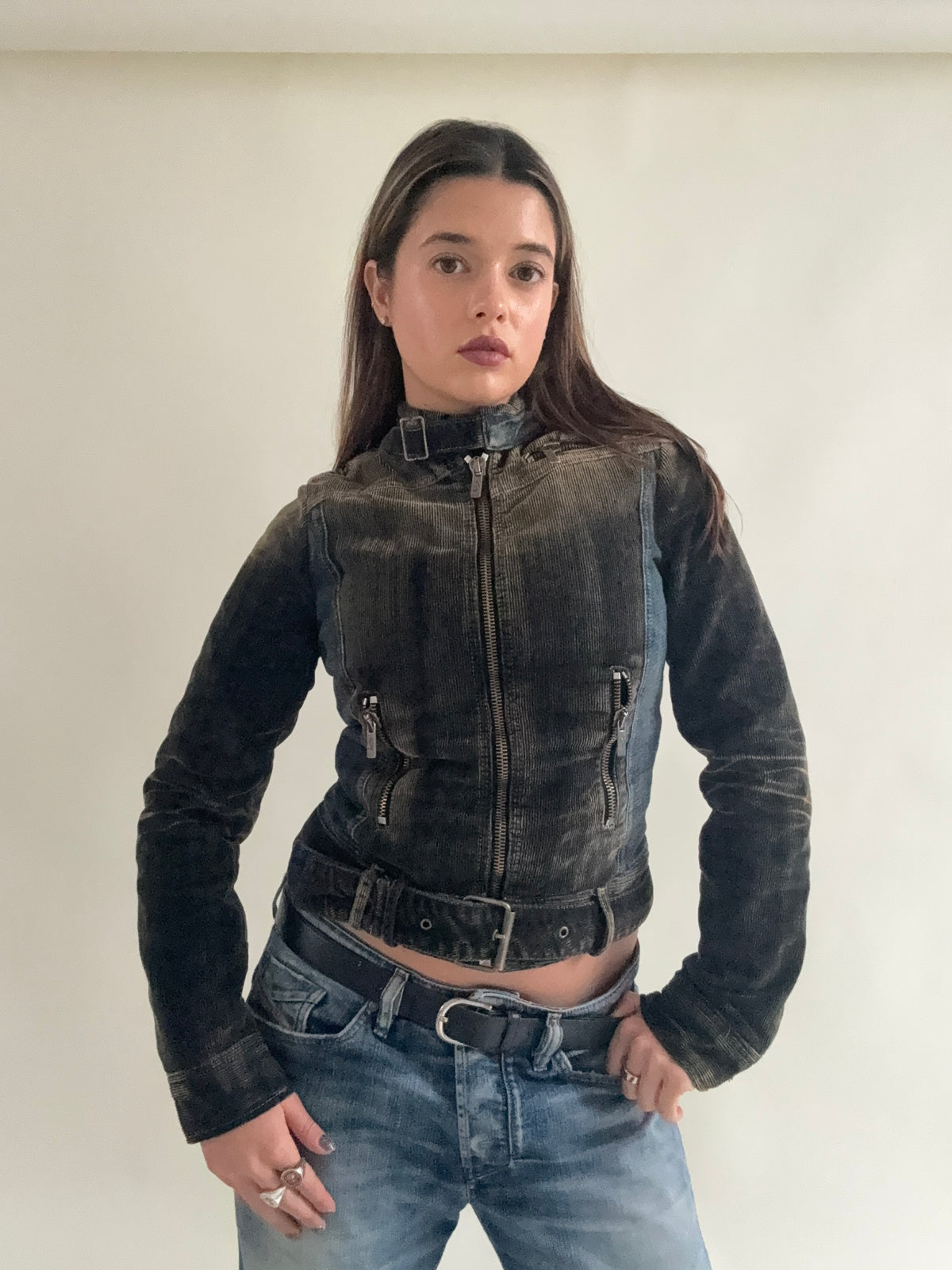 Vintage Diesel Buckle Jacket (S)