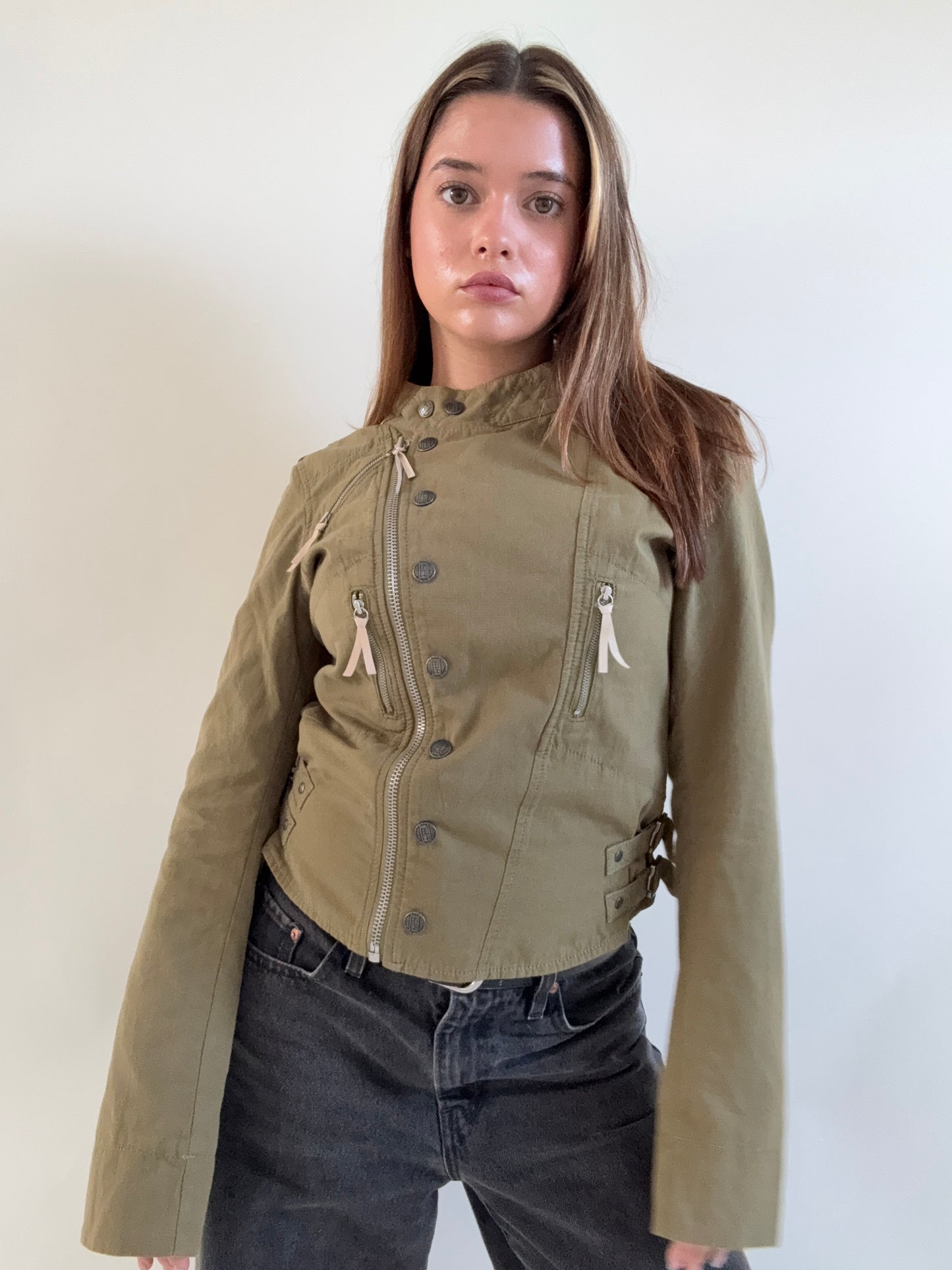 Diesel Asymmetric Buckle Jacket (L)