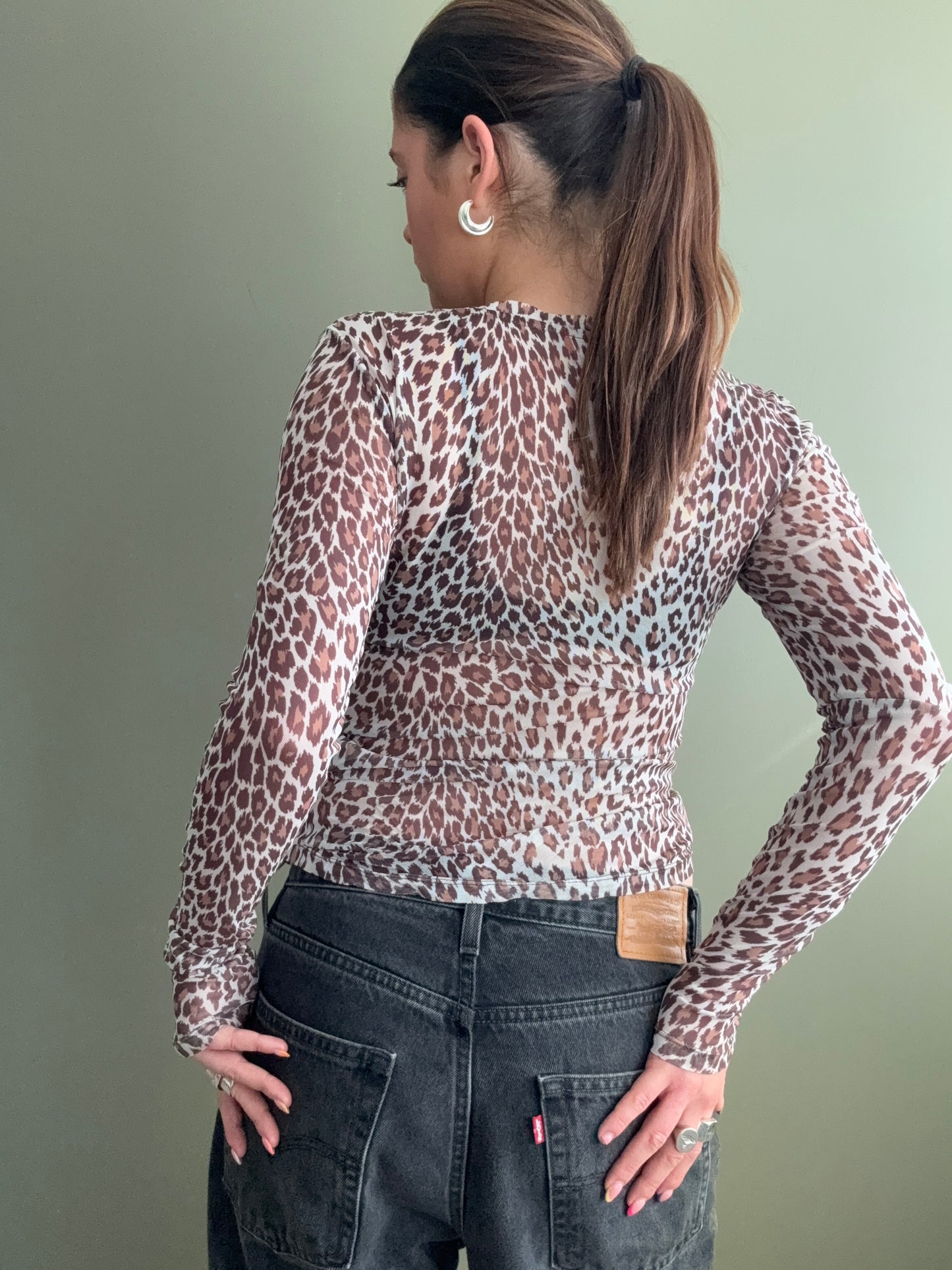 Guess Mesh Top (S)