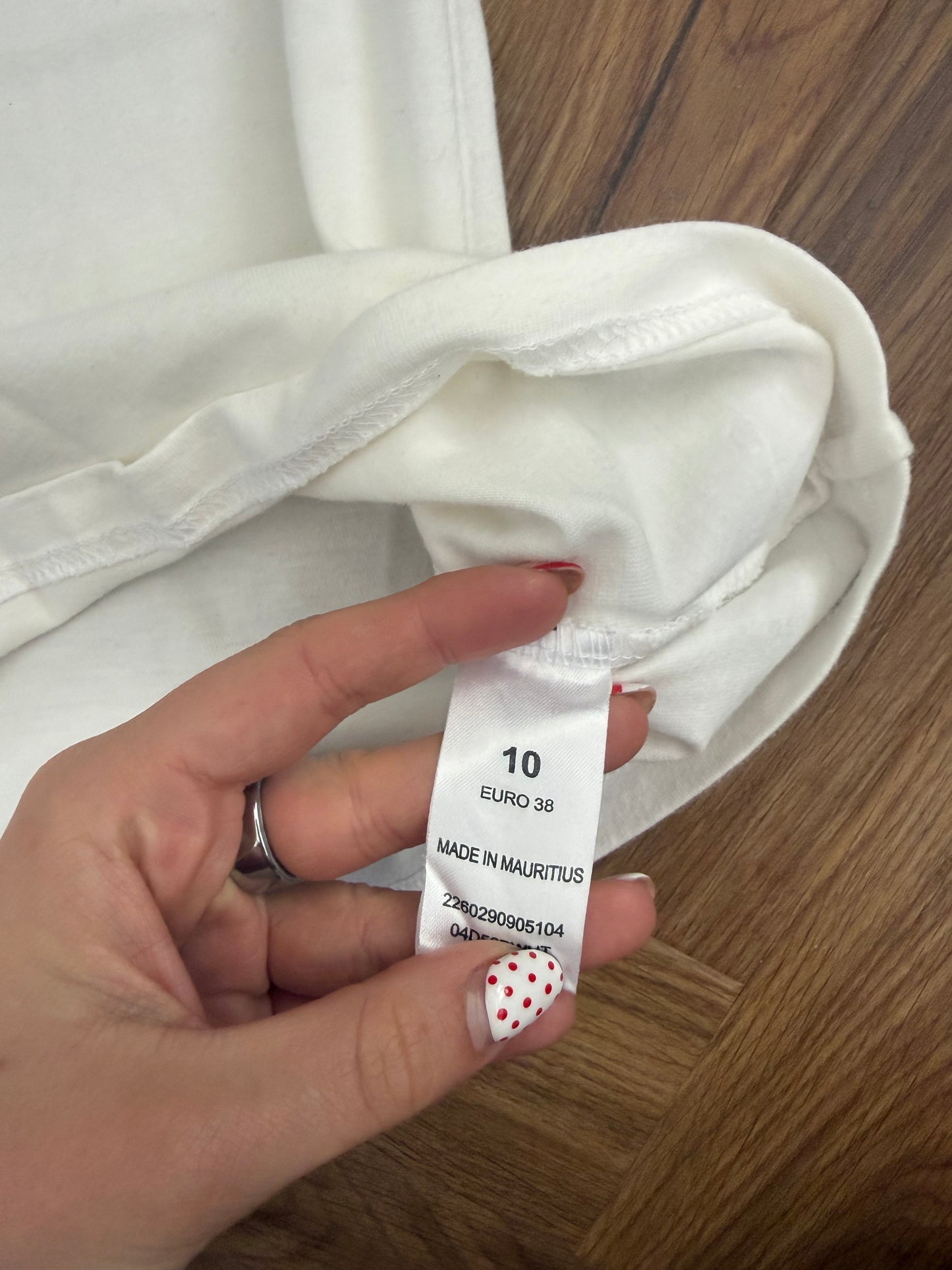 White Bandeau Top (UK10)