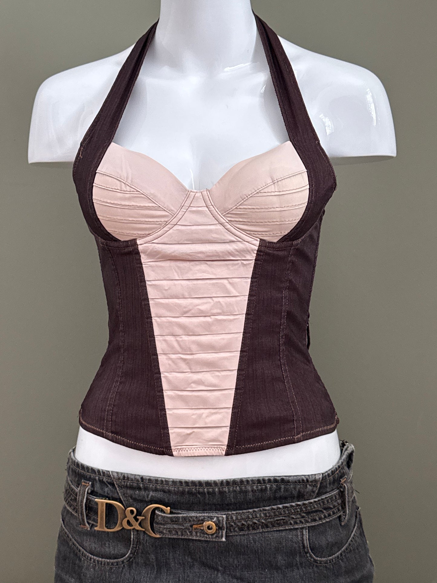 Y2K Corset Top (XS)