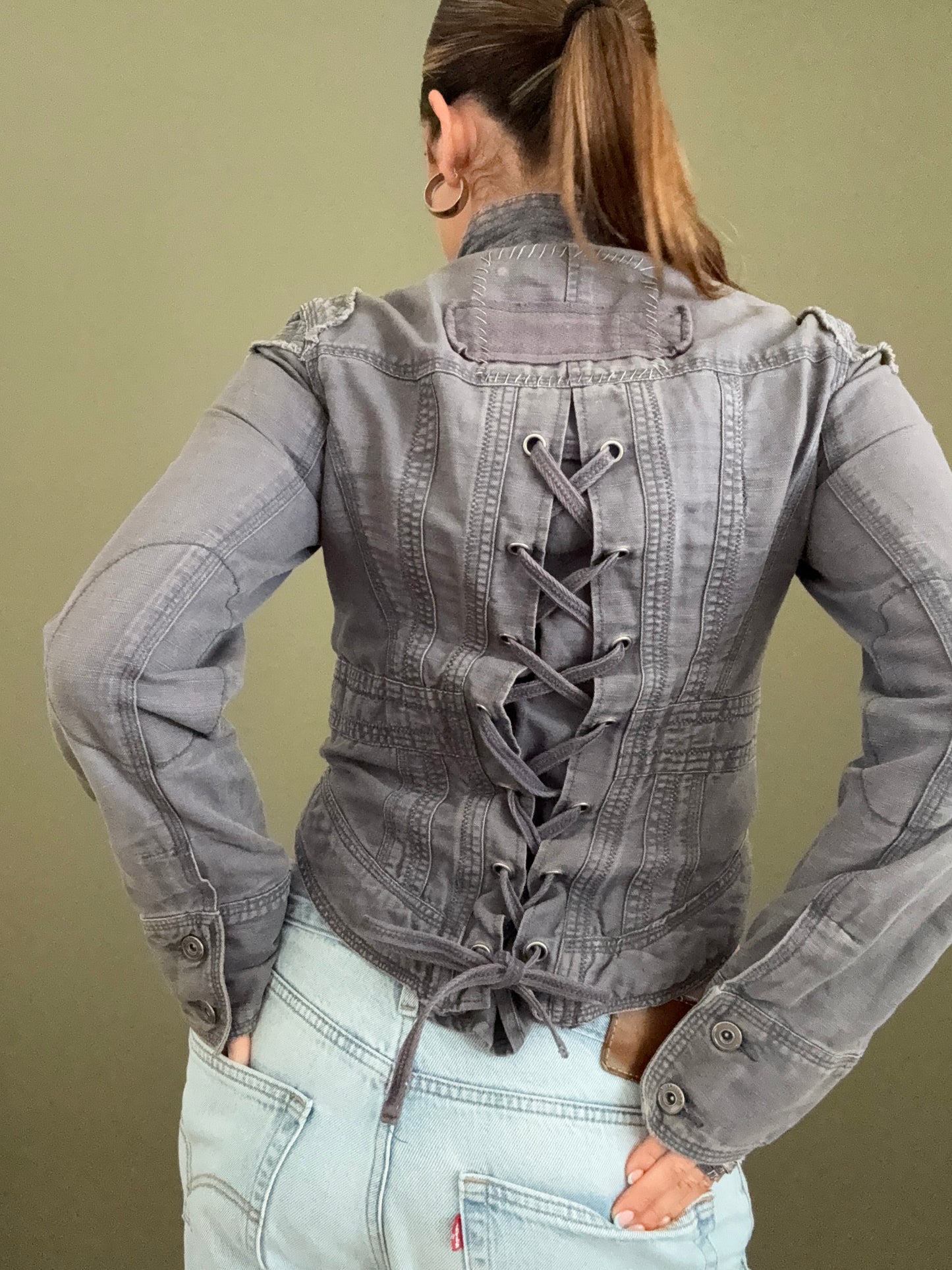 Y2K Corset Jacket (UK12)