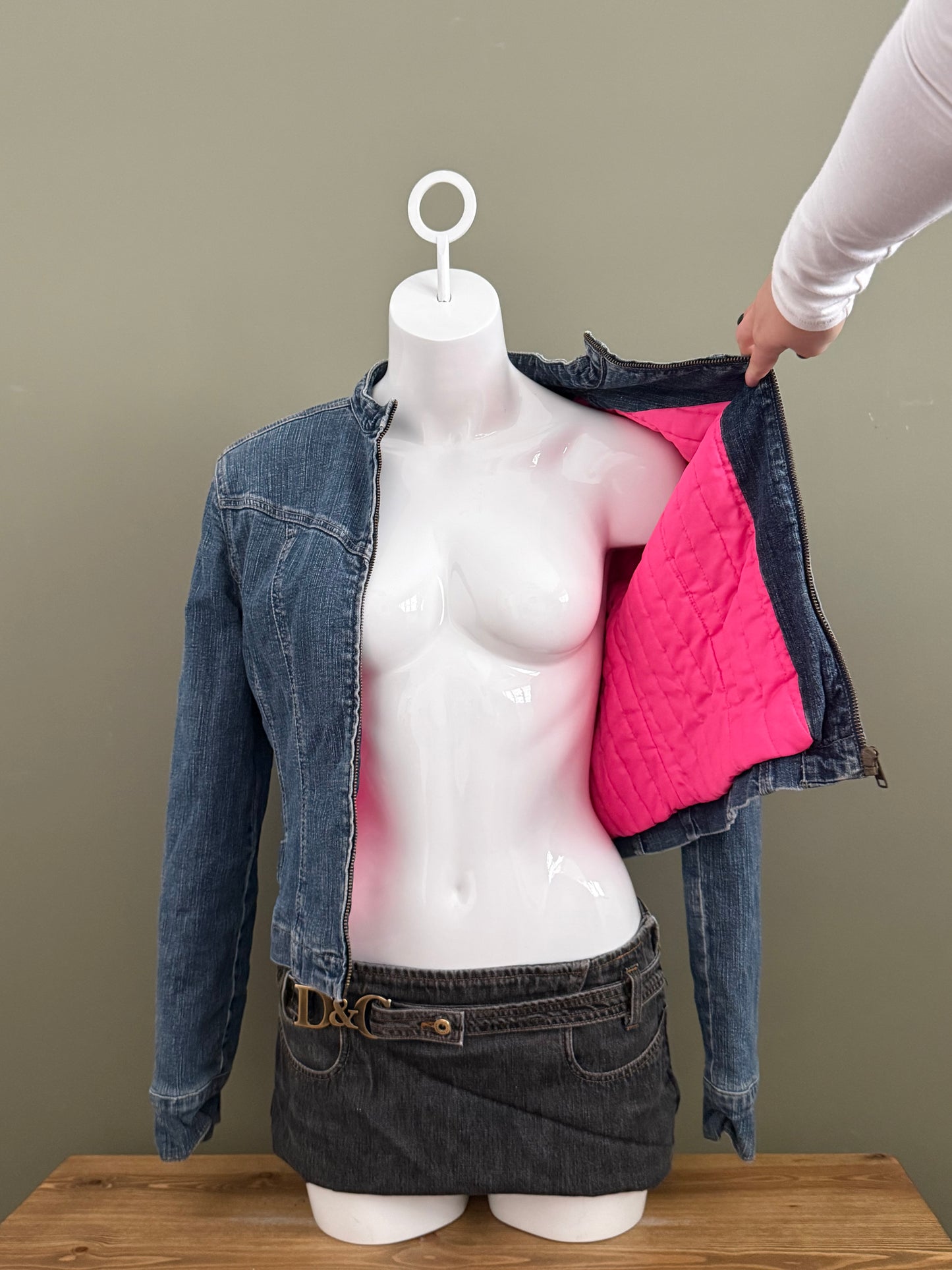 DKNY Denim Jacket (L)