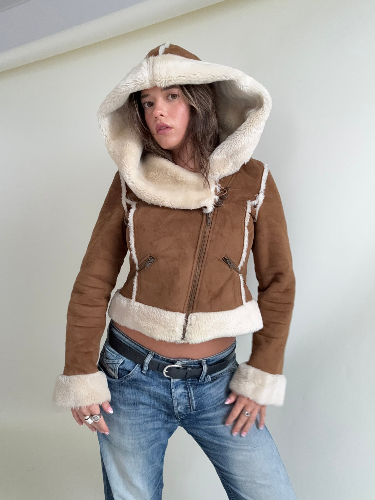 Morgan De Toi Faux Fur Jacket (S)