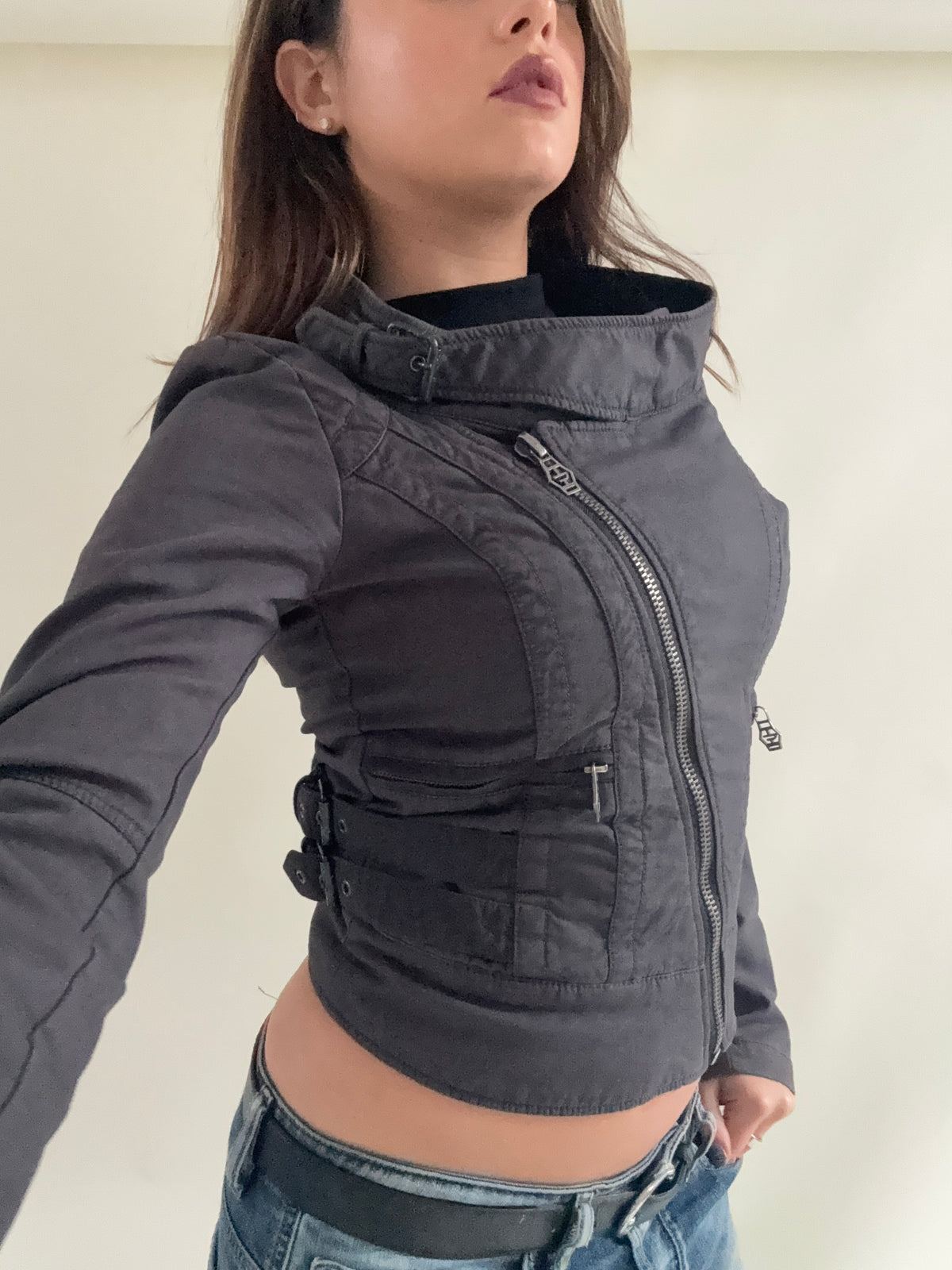 Diesel Cropped Utility Jacket (S)