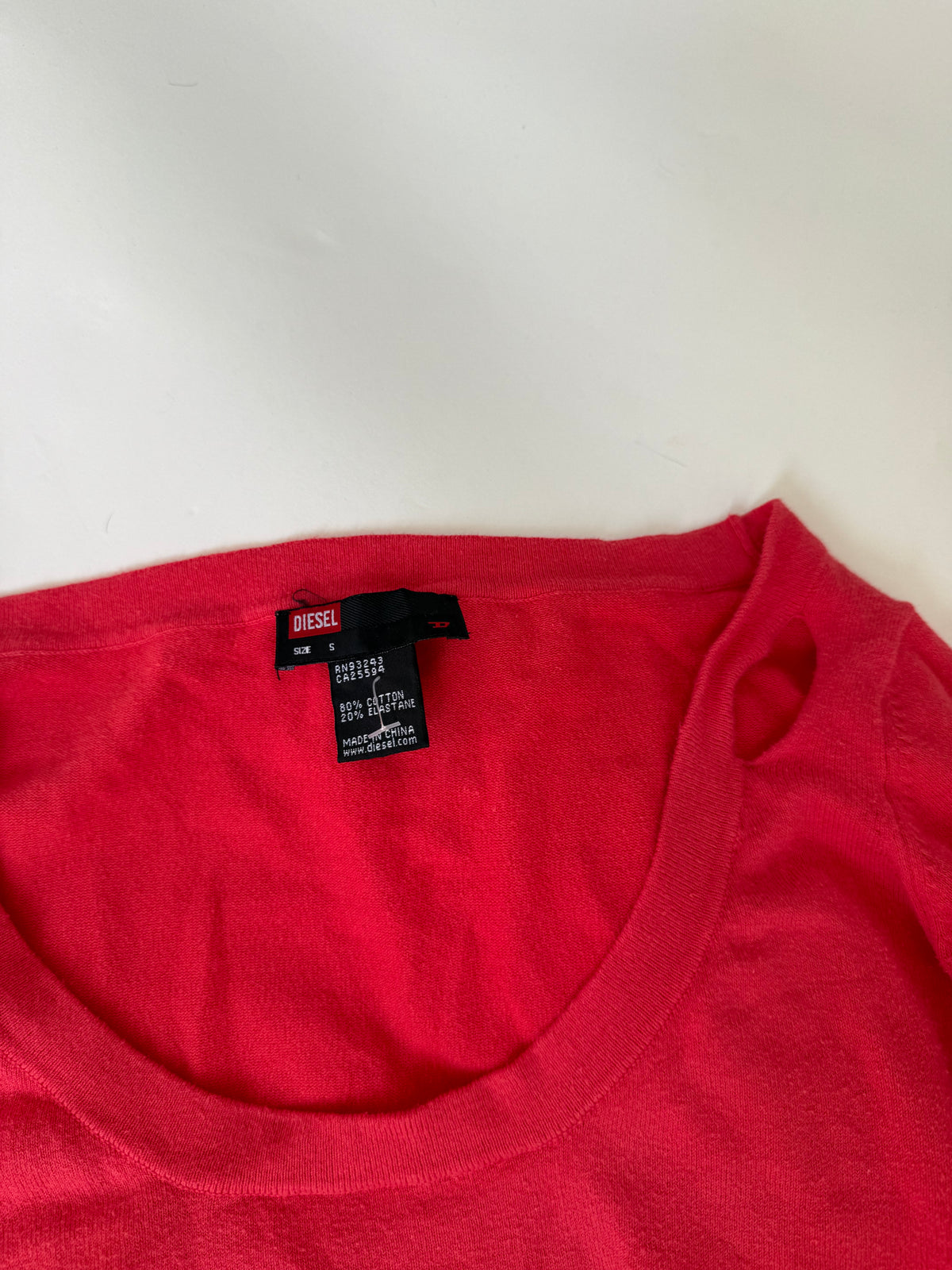 Diesel Knit Multi-Way Top (S)