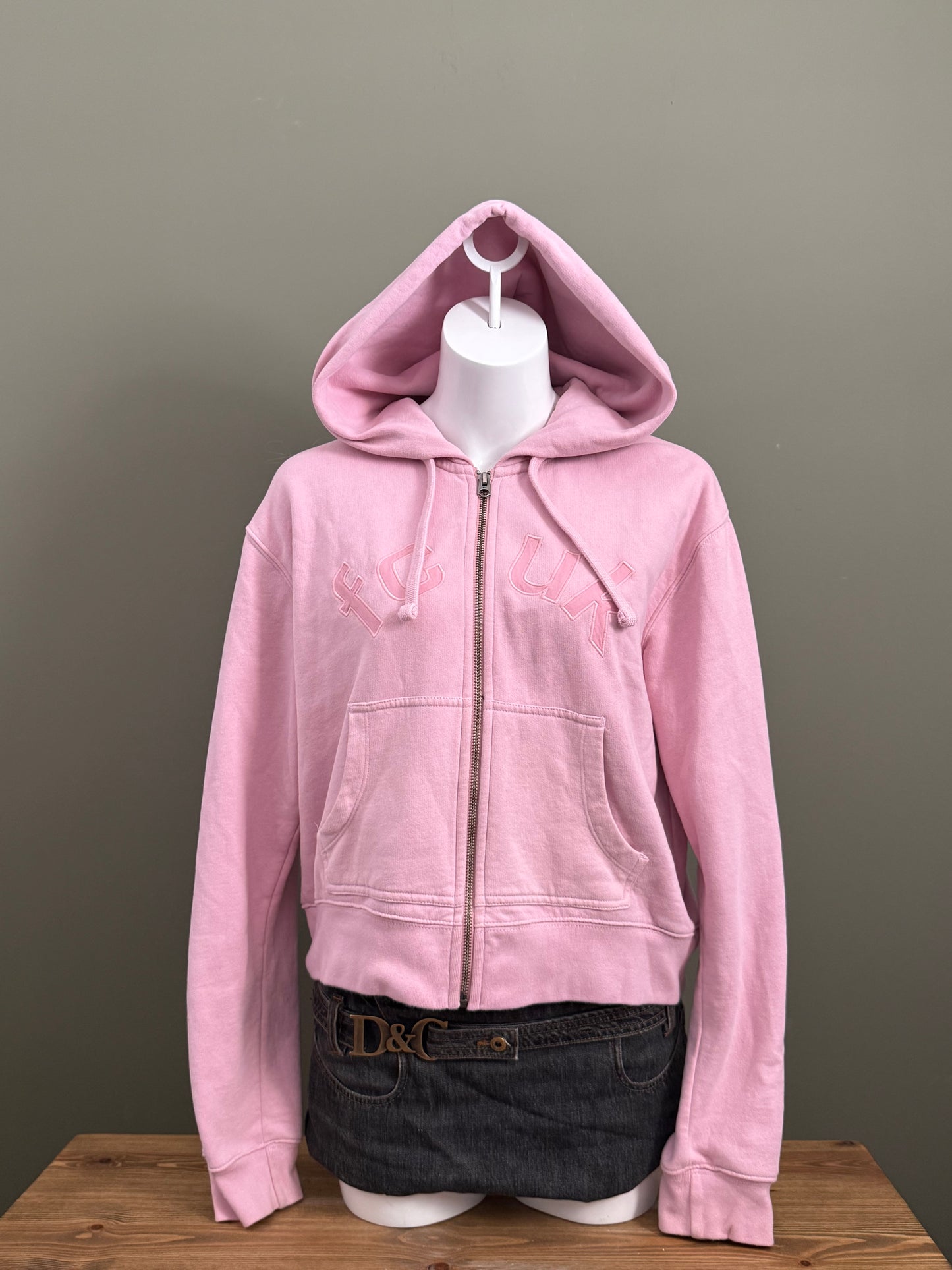 French Connection Zip Hoodie (M)