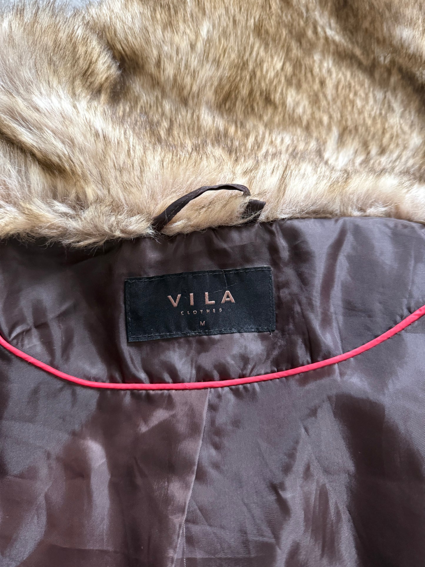 Faux Fur Jacket (M)