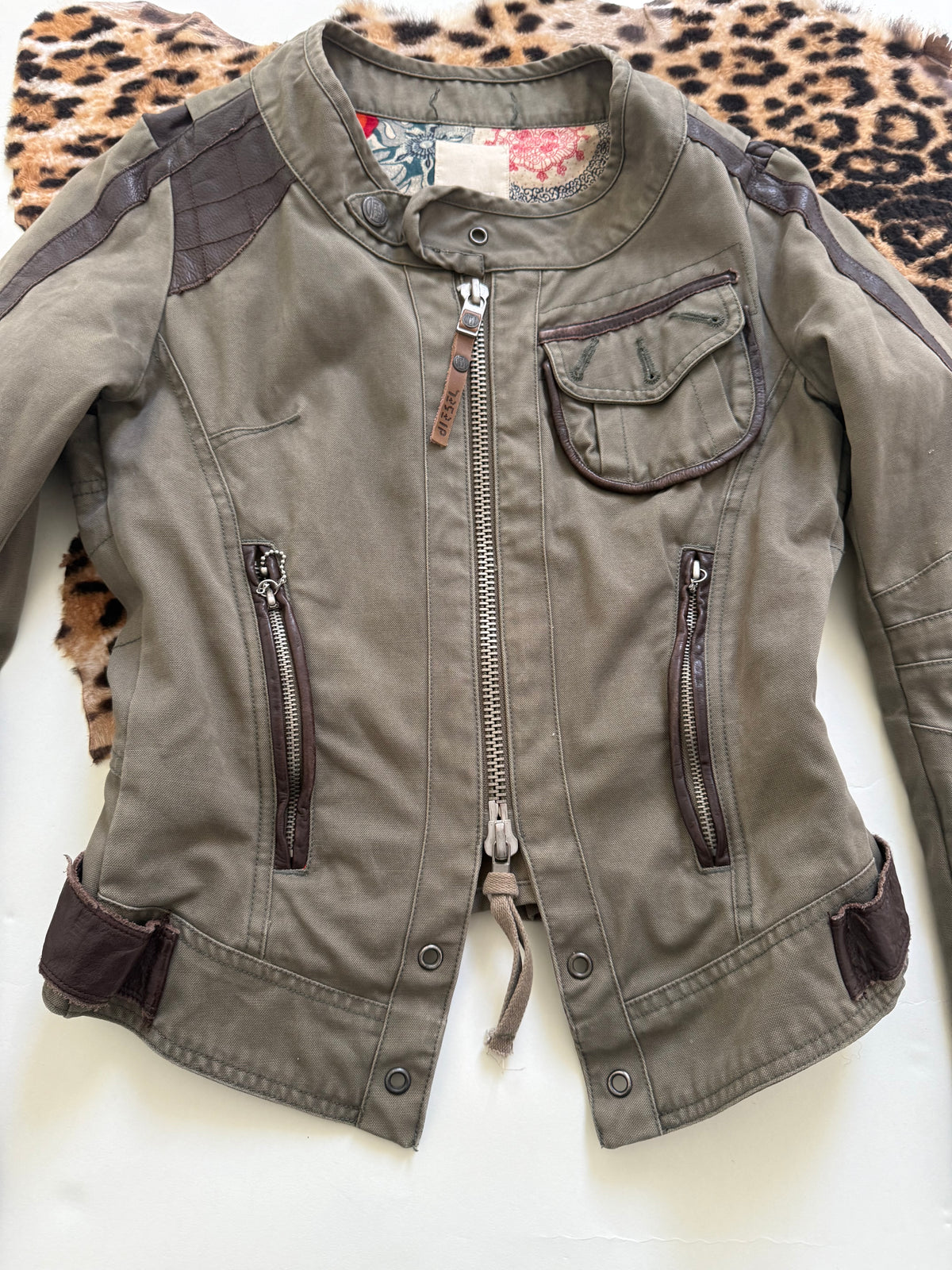 Vintage Diesel Fitted Utility Jacket (S)