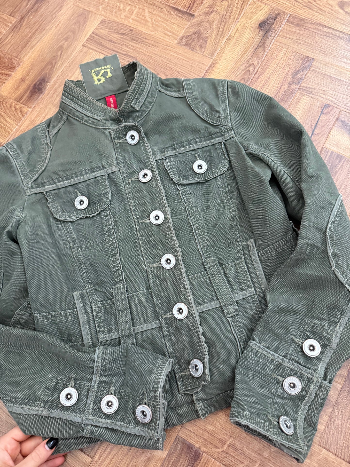 Fitted Military Style Jacket (UK8)