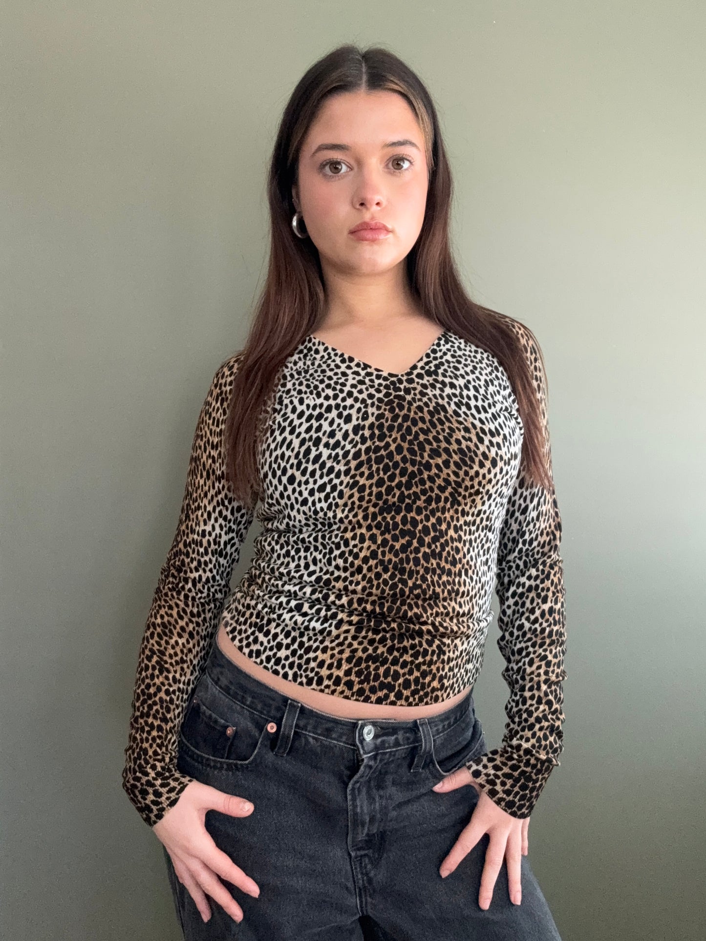 Dolce and Gabbana Leopard Jumper (S)