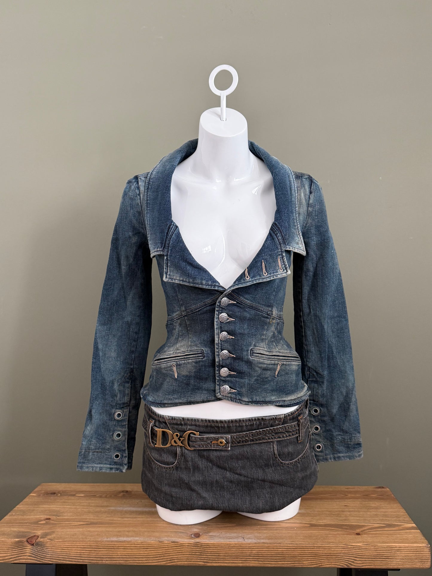 Diesel Denim Military Jacket (S)
