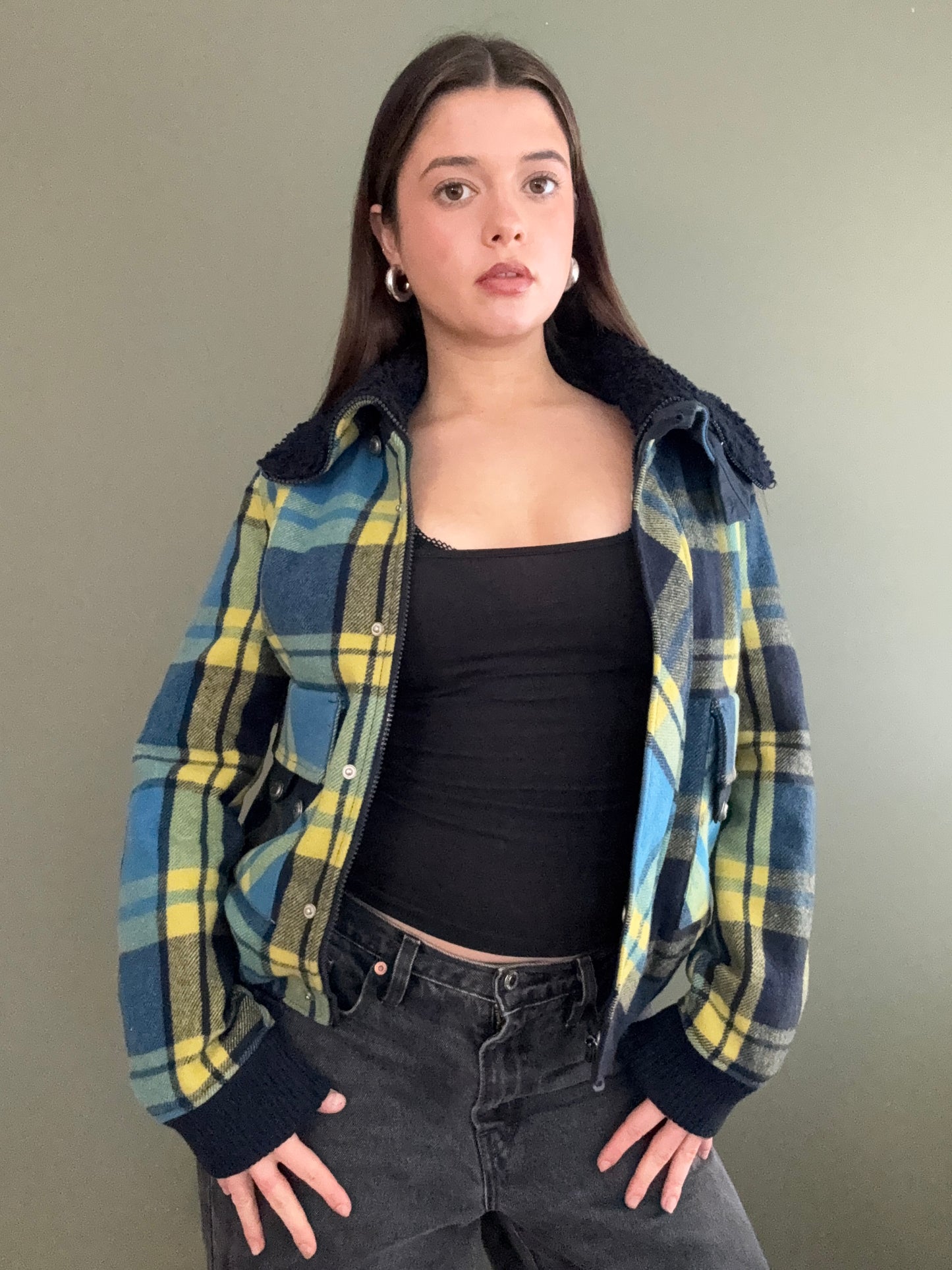 Diesel Wool Tartan Jacket (XS)