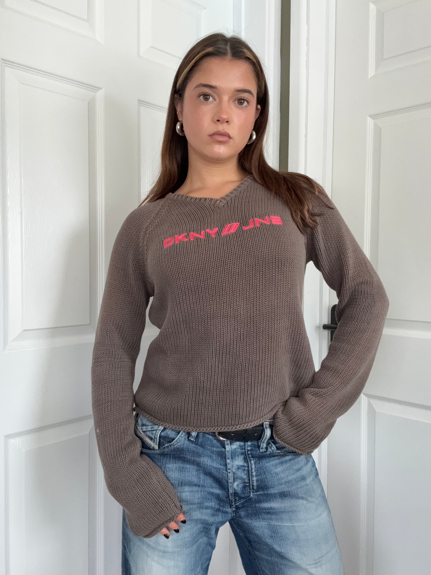 DKNY Knit Jumper (L)