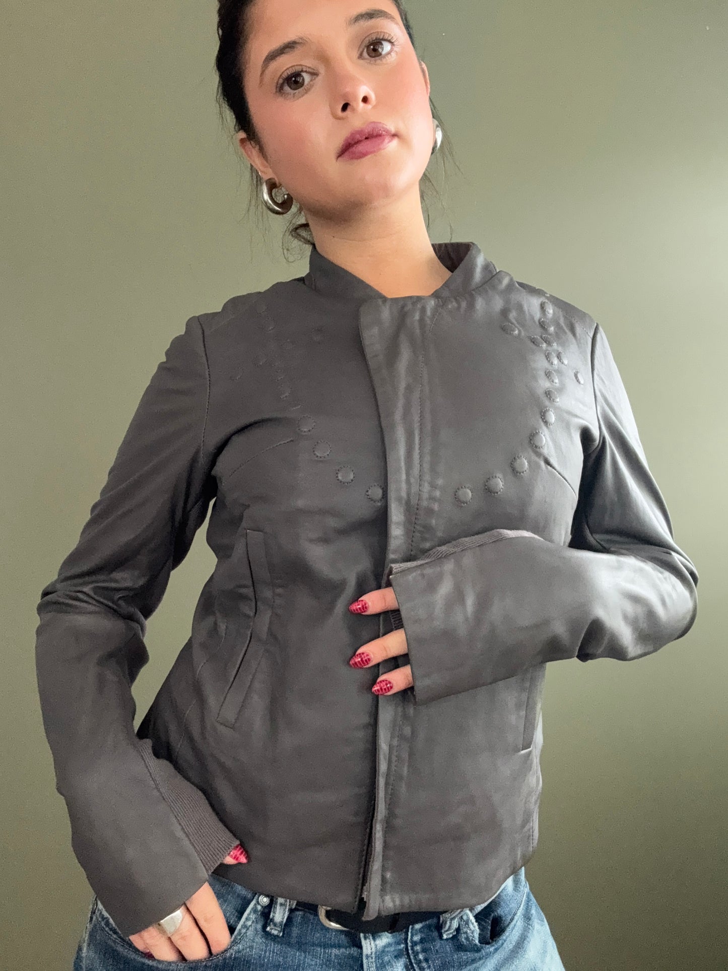 Diesel Leather Jacket (M)