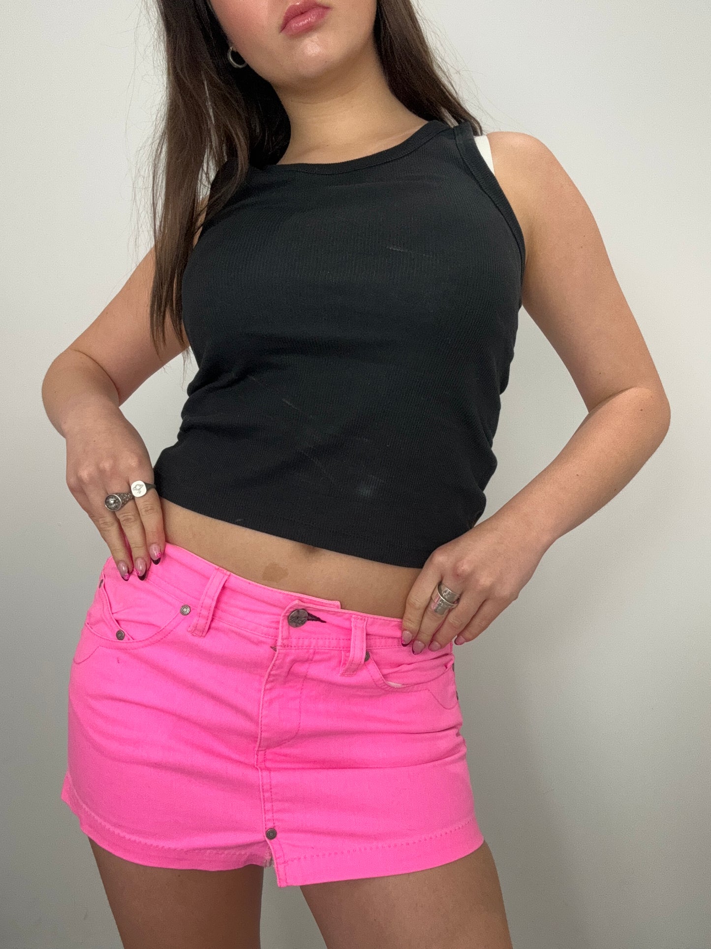 Diesel Pink Mini Skirt