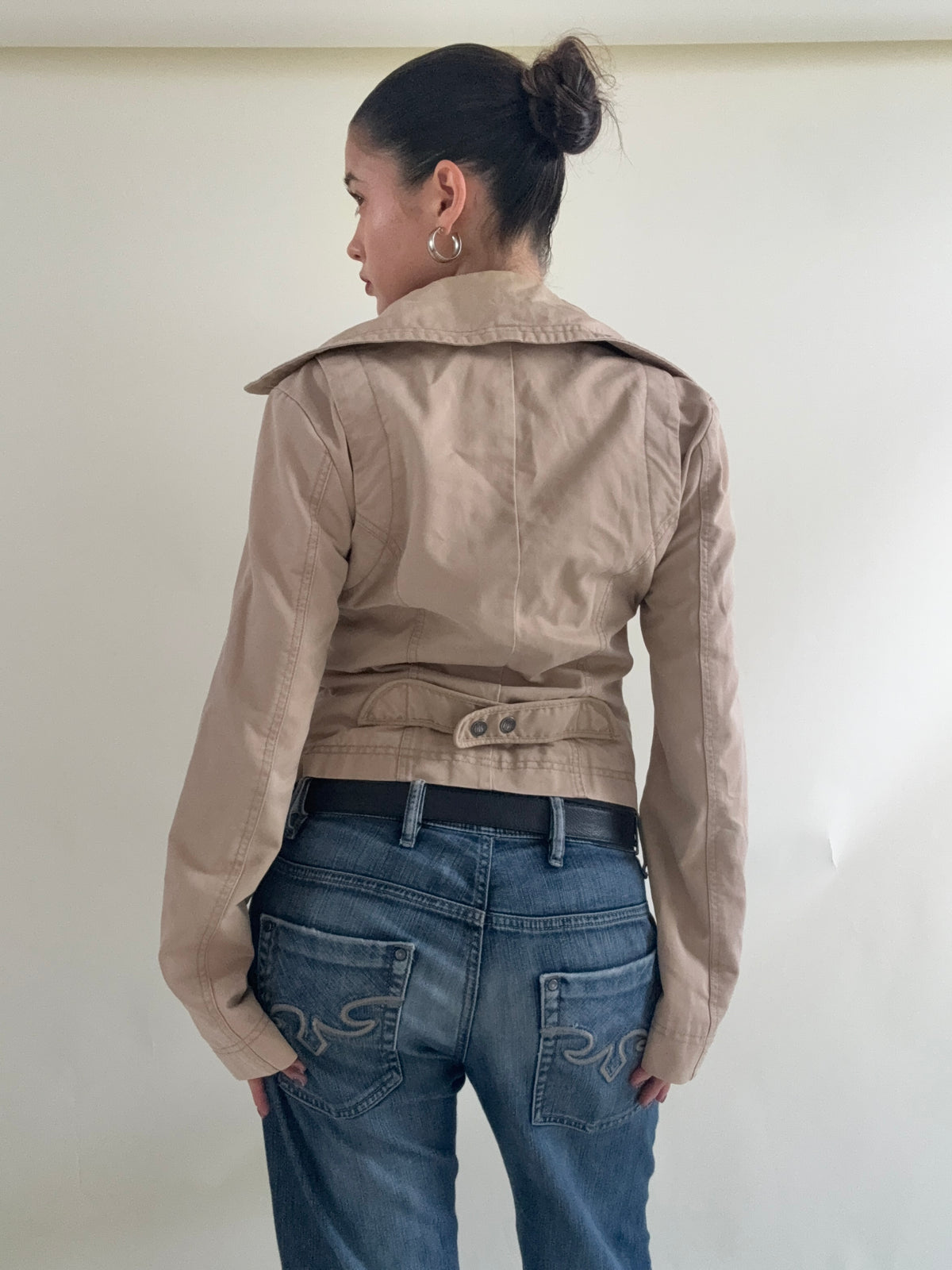 Diesel Beige Military Jacket (L)