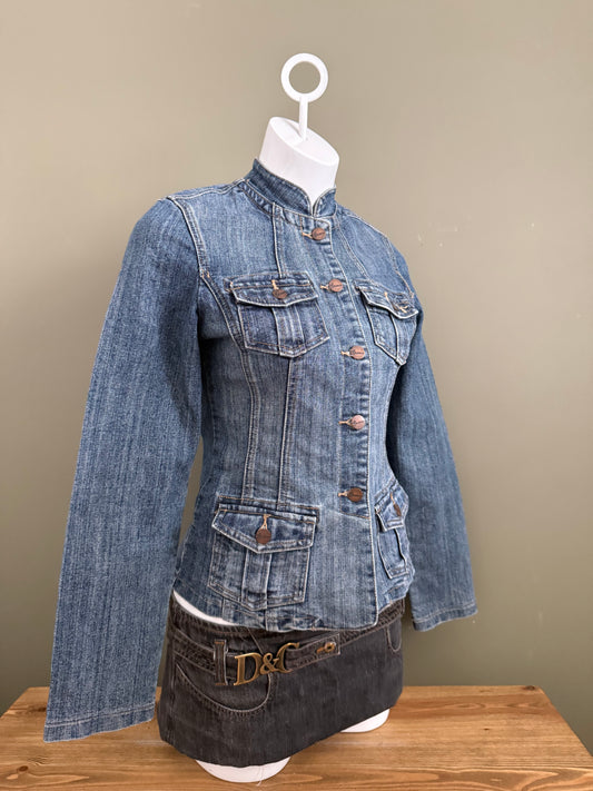 Guess Denim Military Jacket (M)