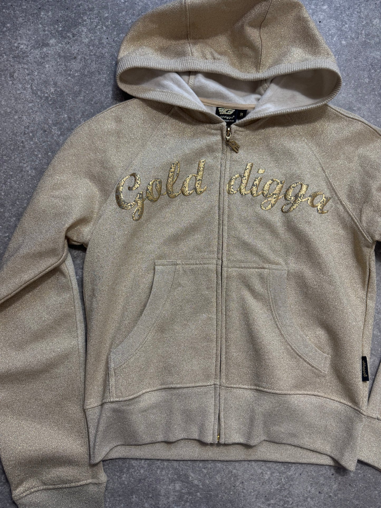 Golddigga Zip Hoodie (M)