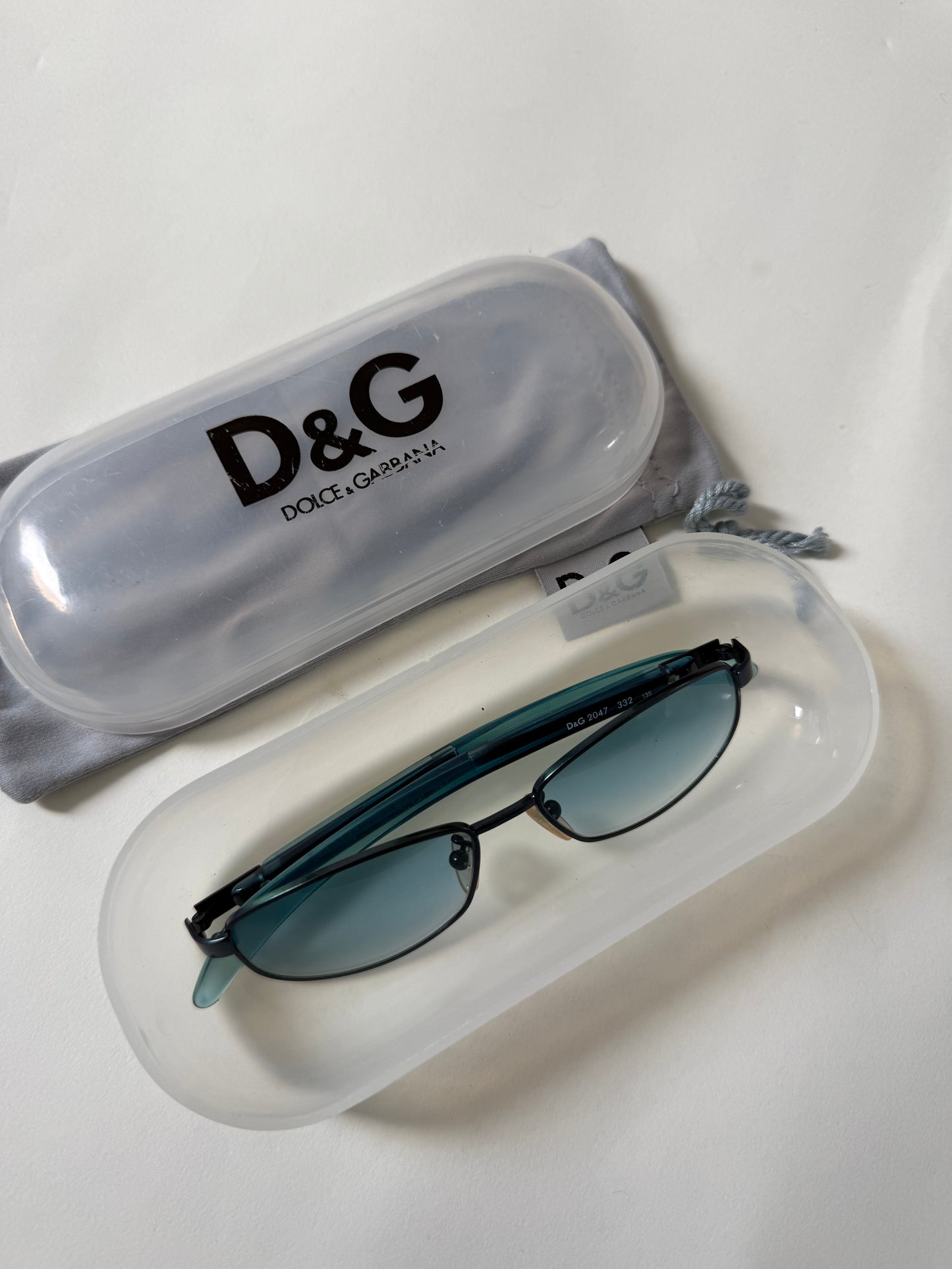Dolce & Gabbana Blue Sunglasses