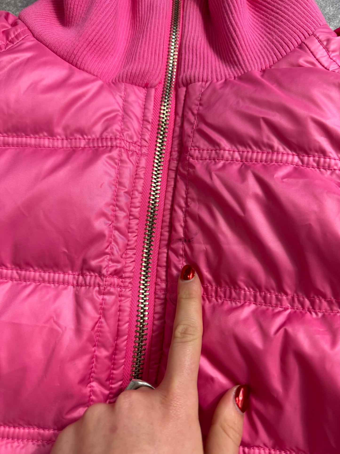 Pink Juicy Couture Puffer Jacket (M)