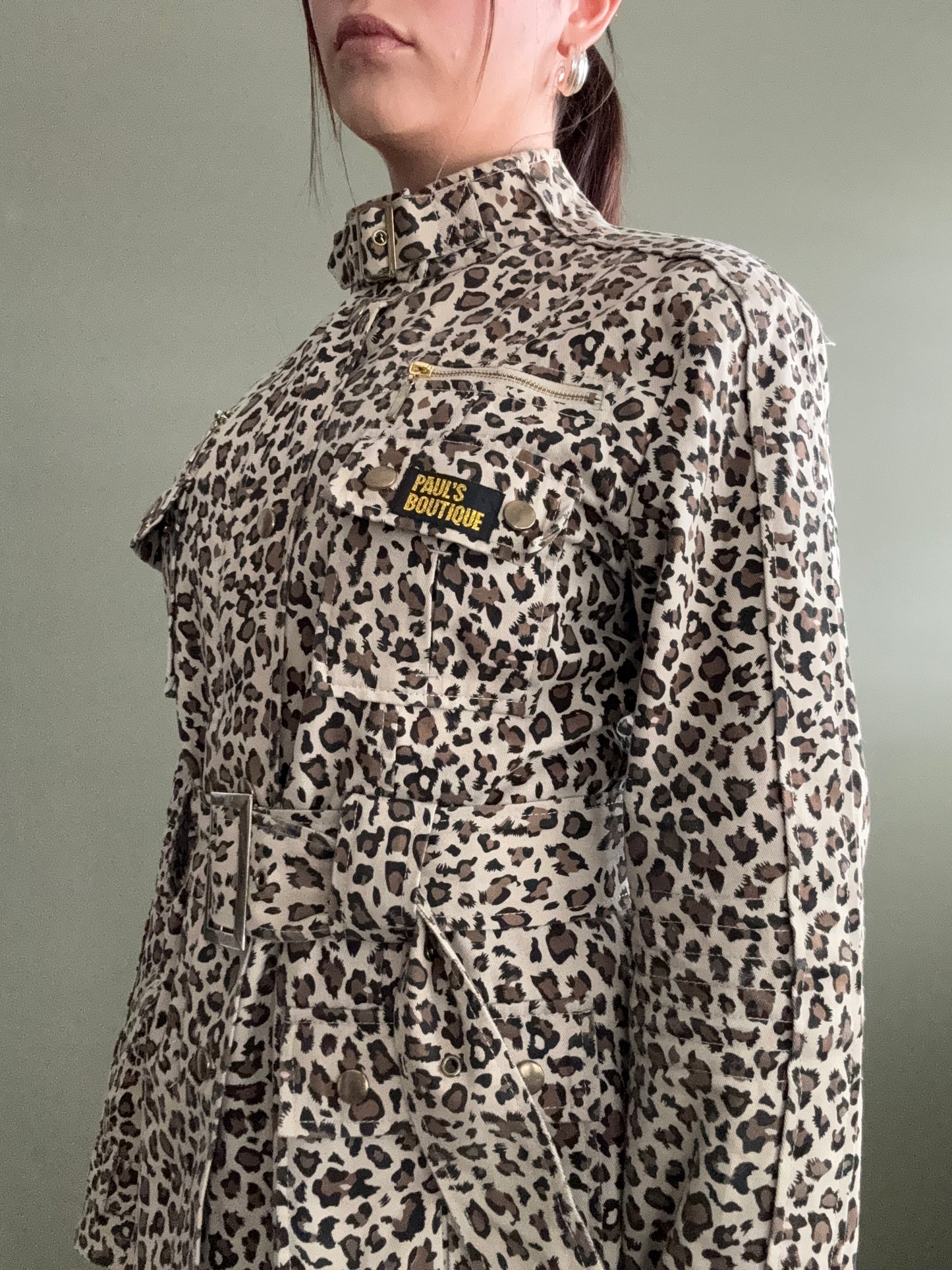 Paul’s Boutique Leopard Jacket (M)