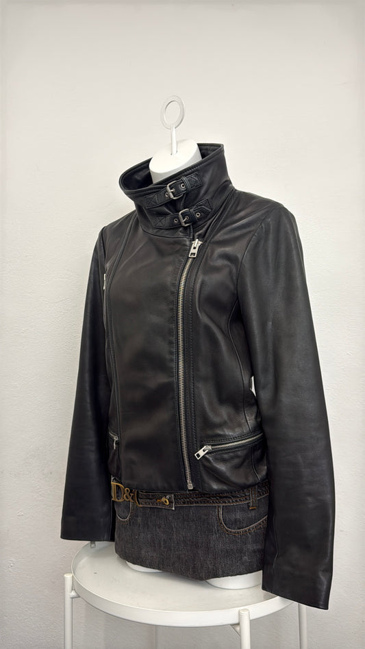 Allsaints Leather Jacket (UK12)