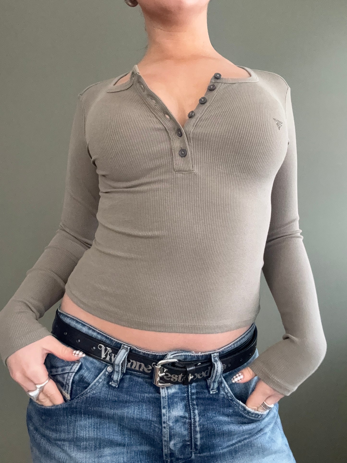 Guess Henley Top (XS)