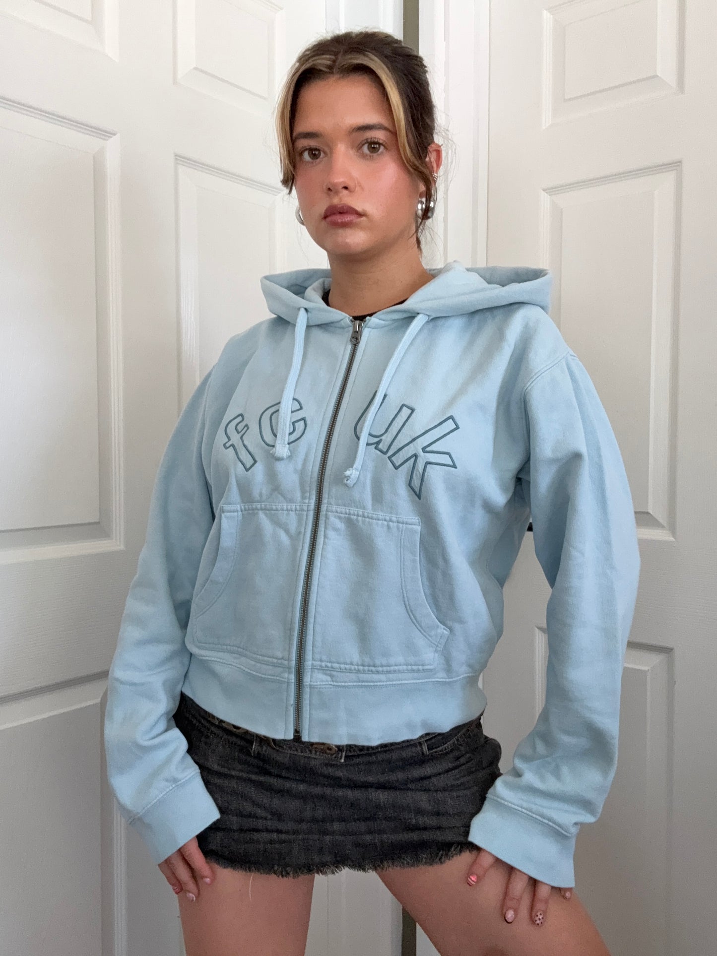 French Connection Zip Hoodie (L)