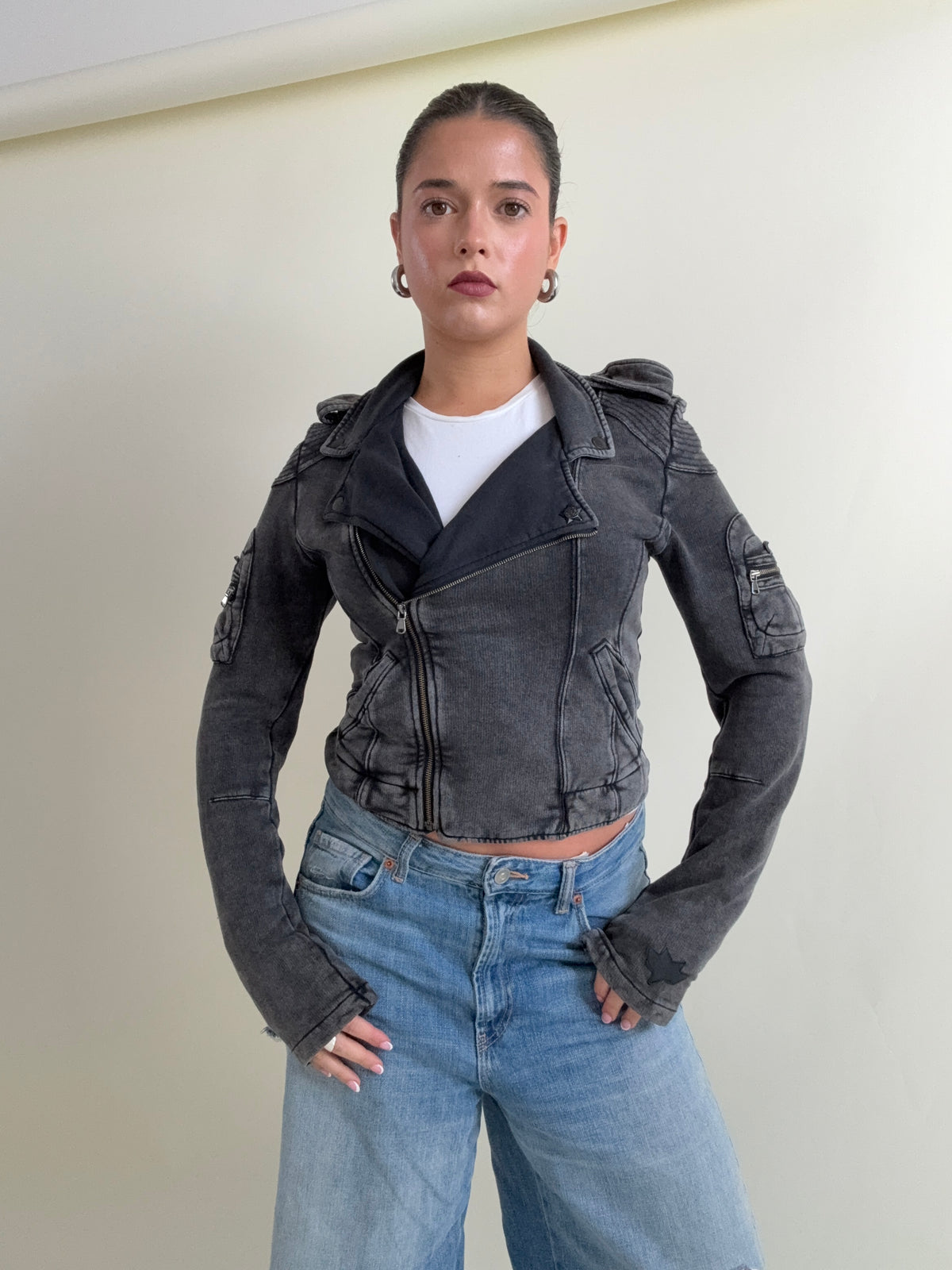 Diesel Cotton Biker Jacket (S)