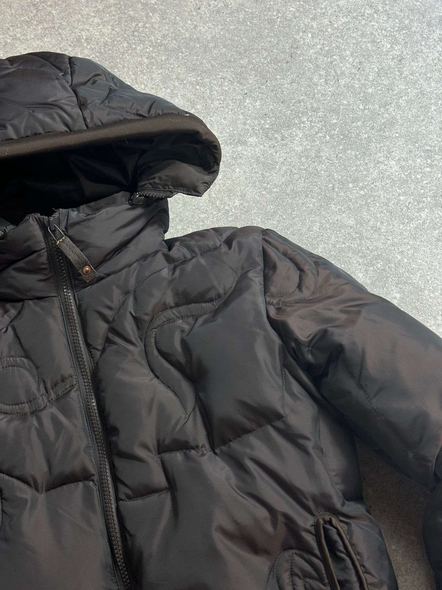 Firetrap Brown Puffer Jacket (M)