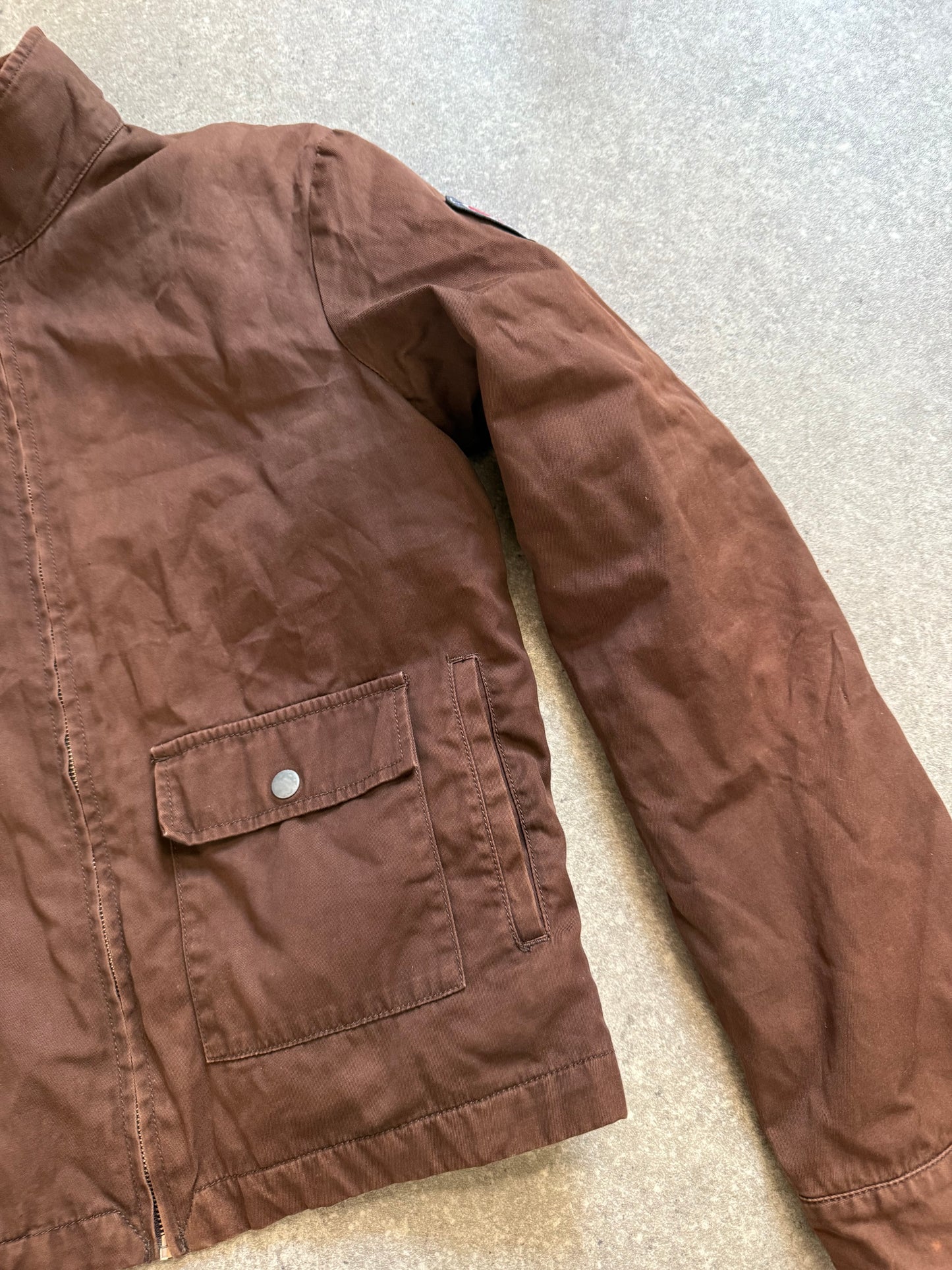Guess Brown Biker Jacket (S)