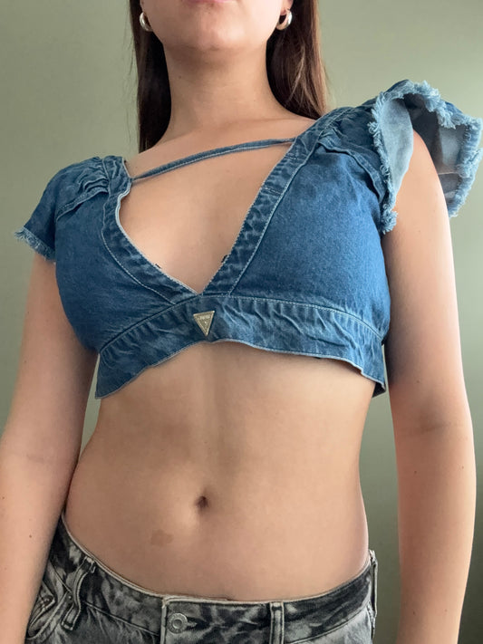 Guess Denim Top (M)