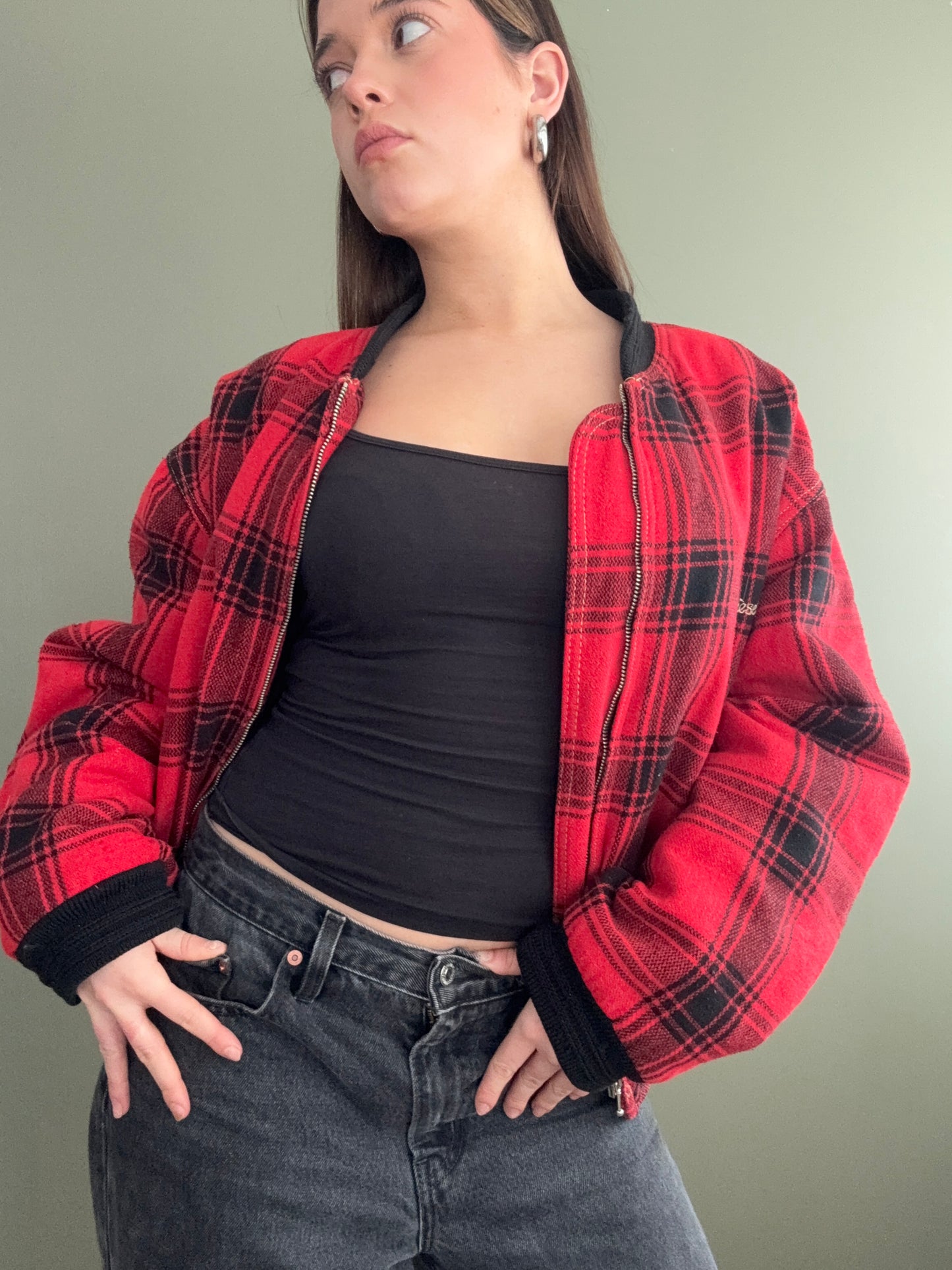 Diesel Tartan Workwear Jacket (M)