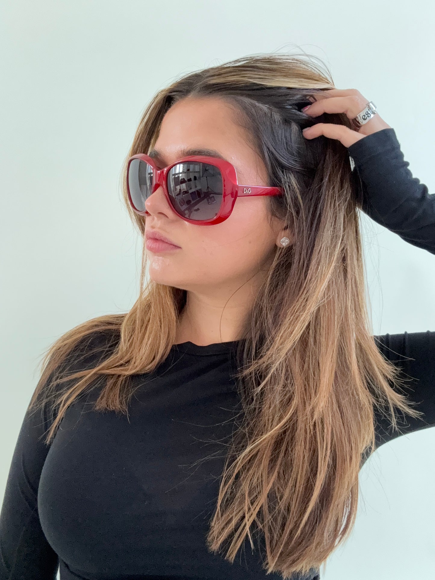 Dolce & Gabbana Red Sunglasses