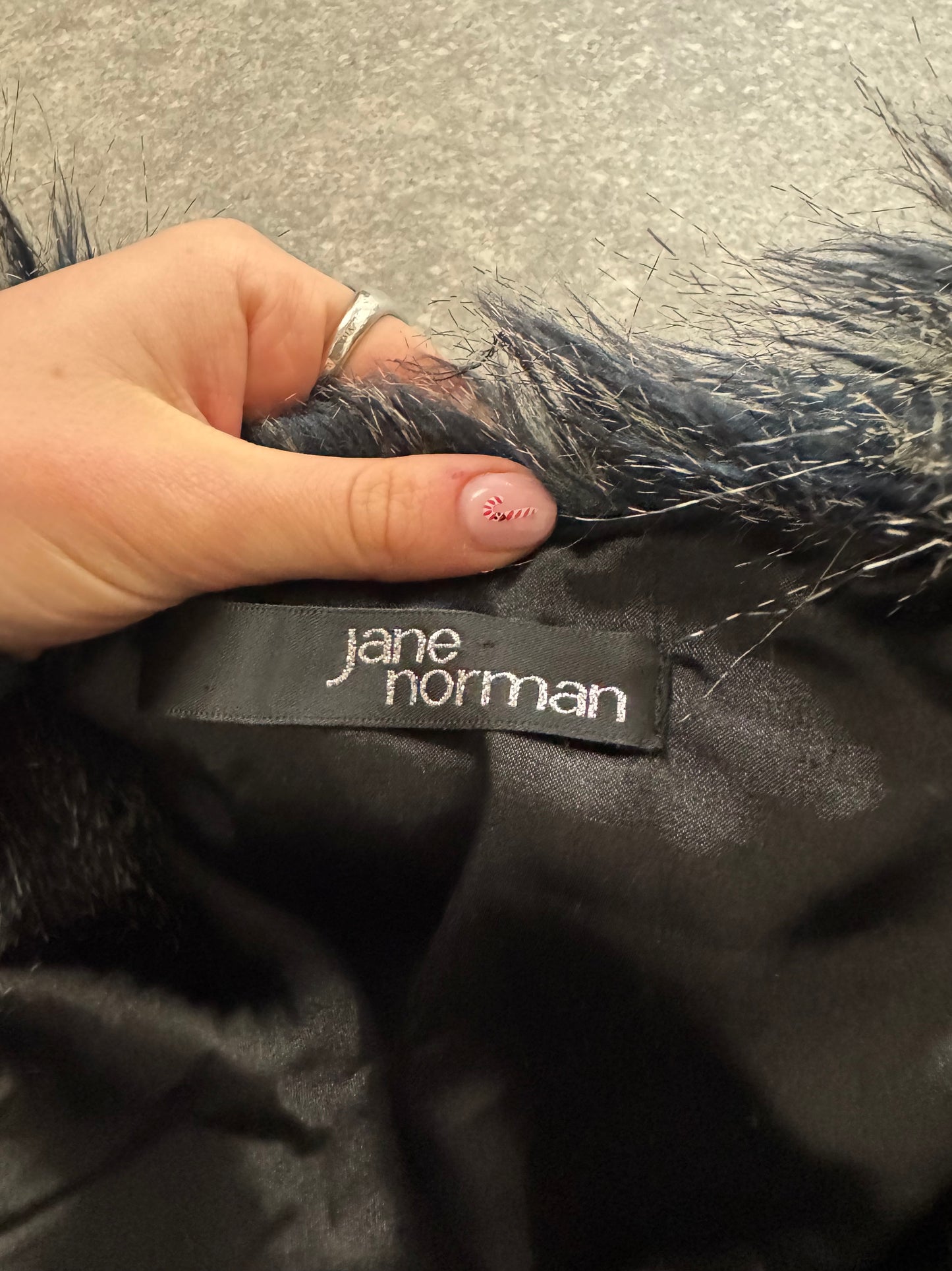 Jane Norman Faux Fur Jacket (M)