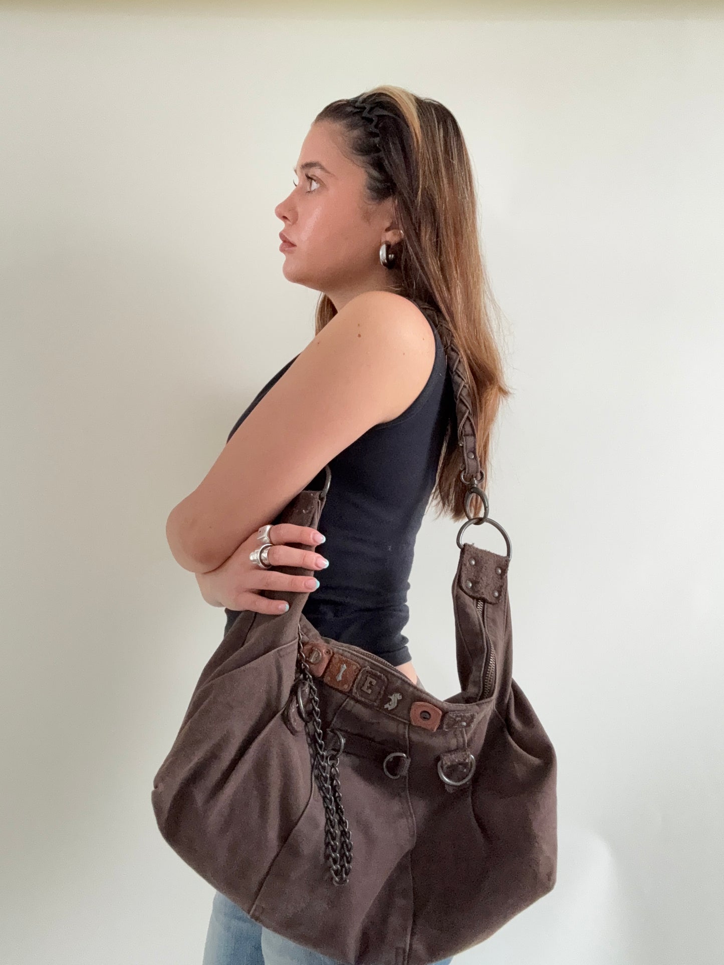 Vintage Diesel Slouchy Handbag