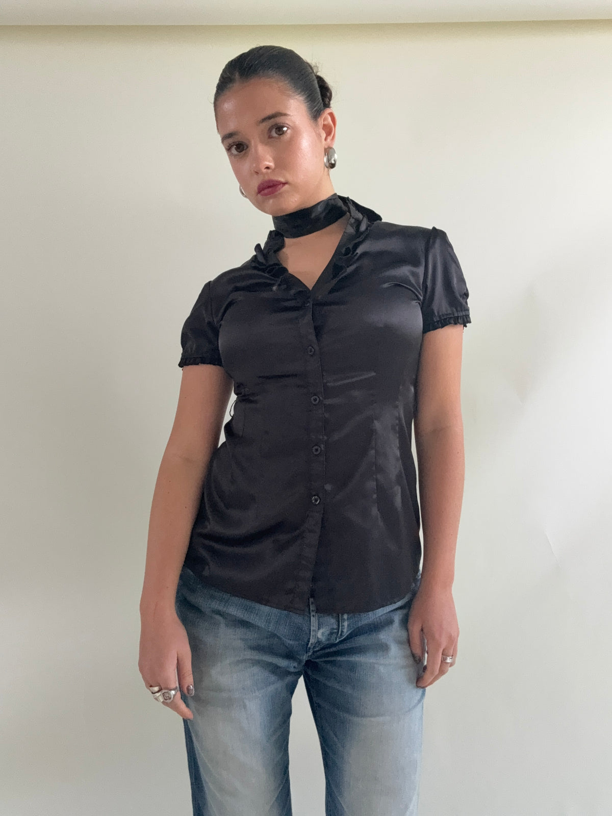 Guess Silk Style Shirt (M)