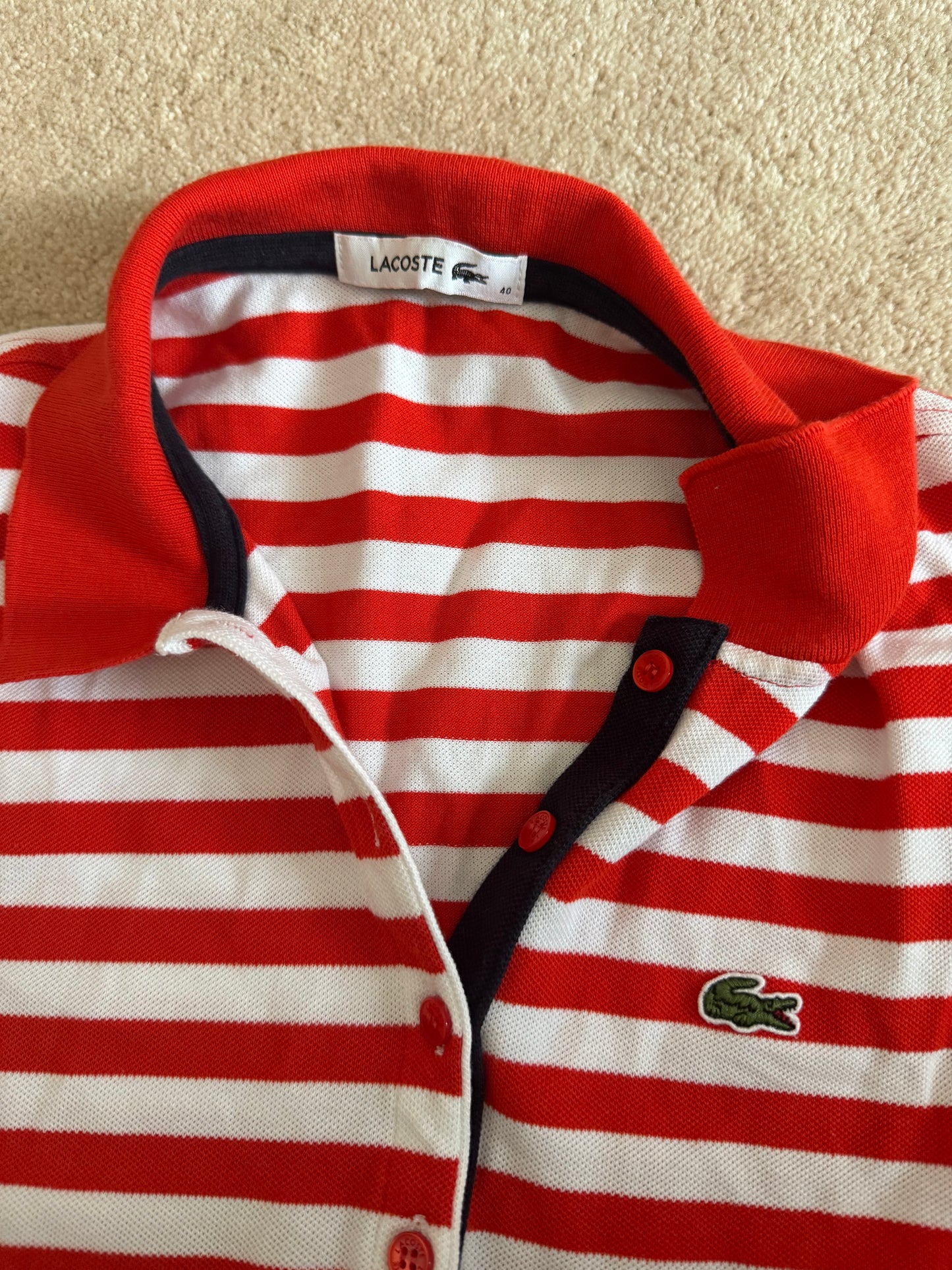 Lacoste Striped Vest