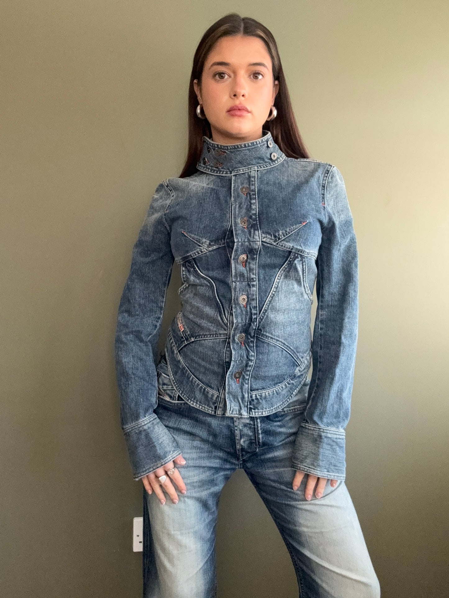 Diesel Denim Corset Jacket (M)