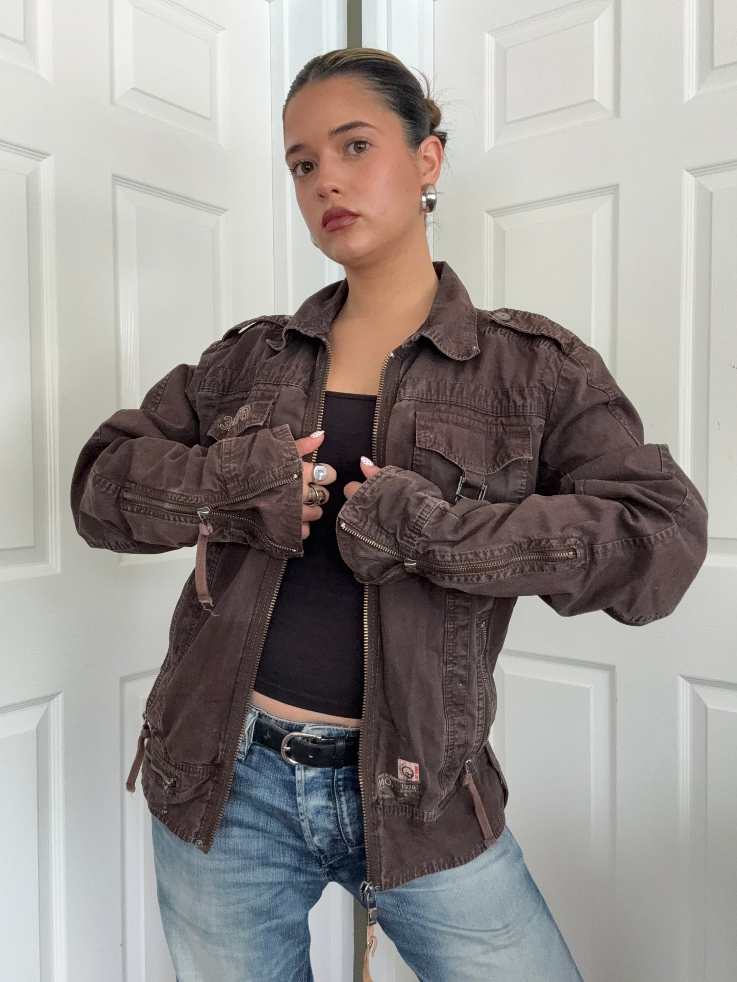 Vintage Diesel Cargo Jacket (L)