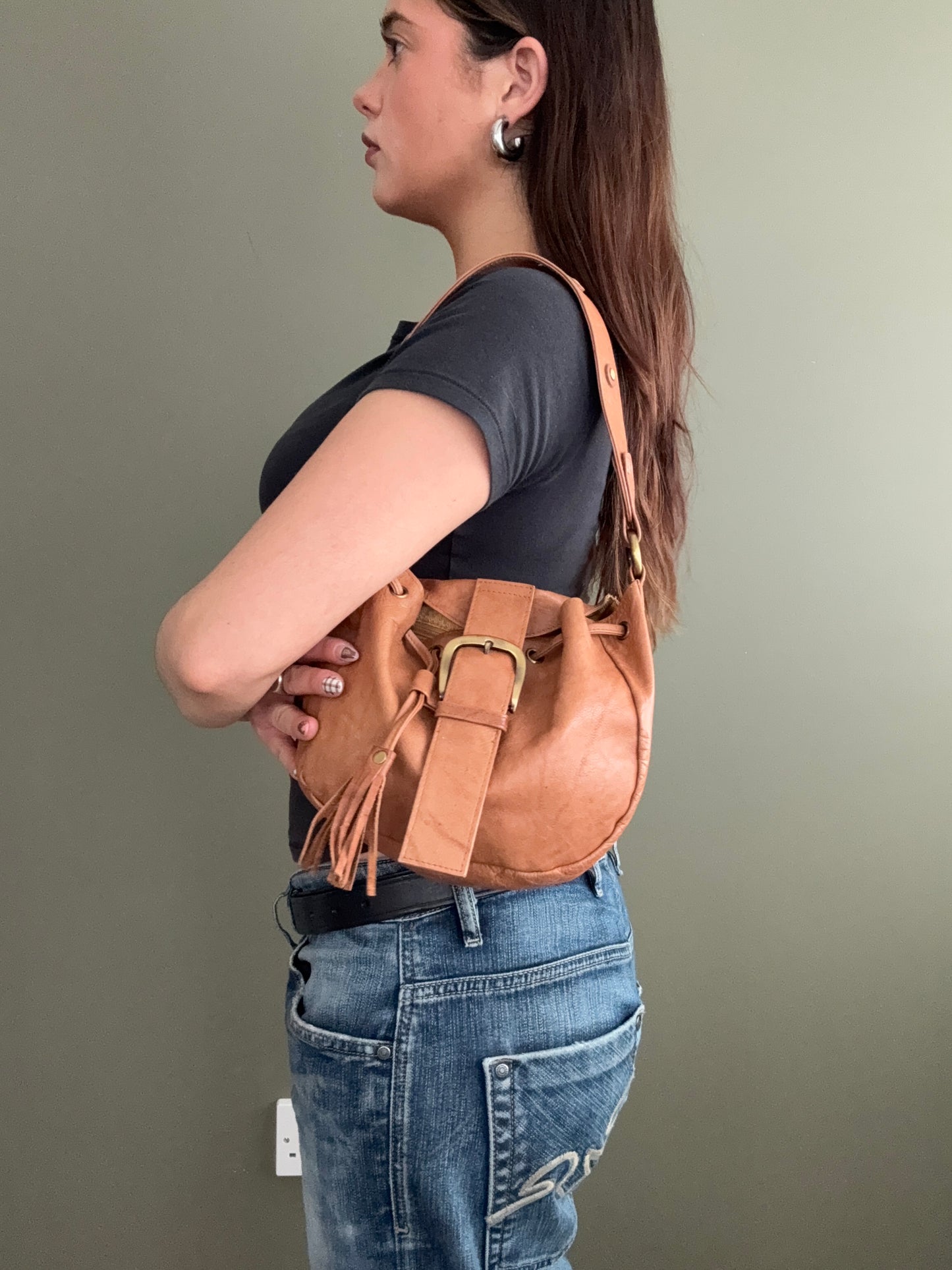 Leather Shoulder Bag