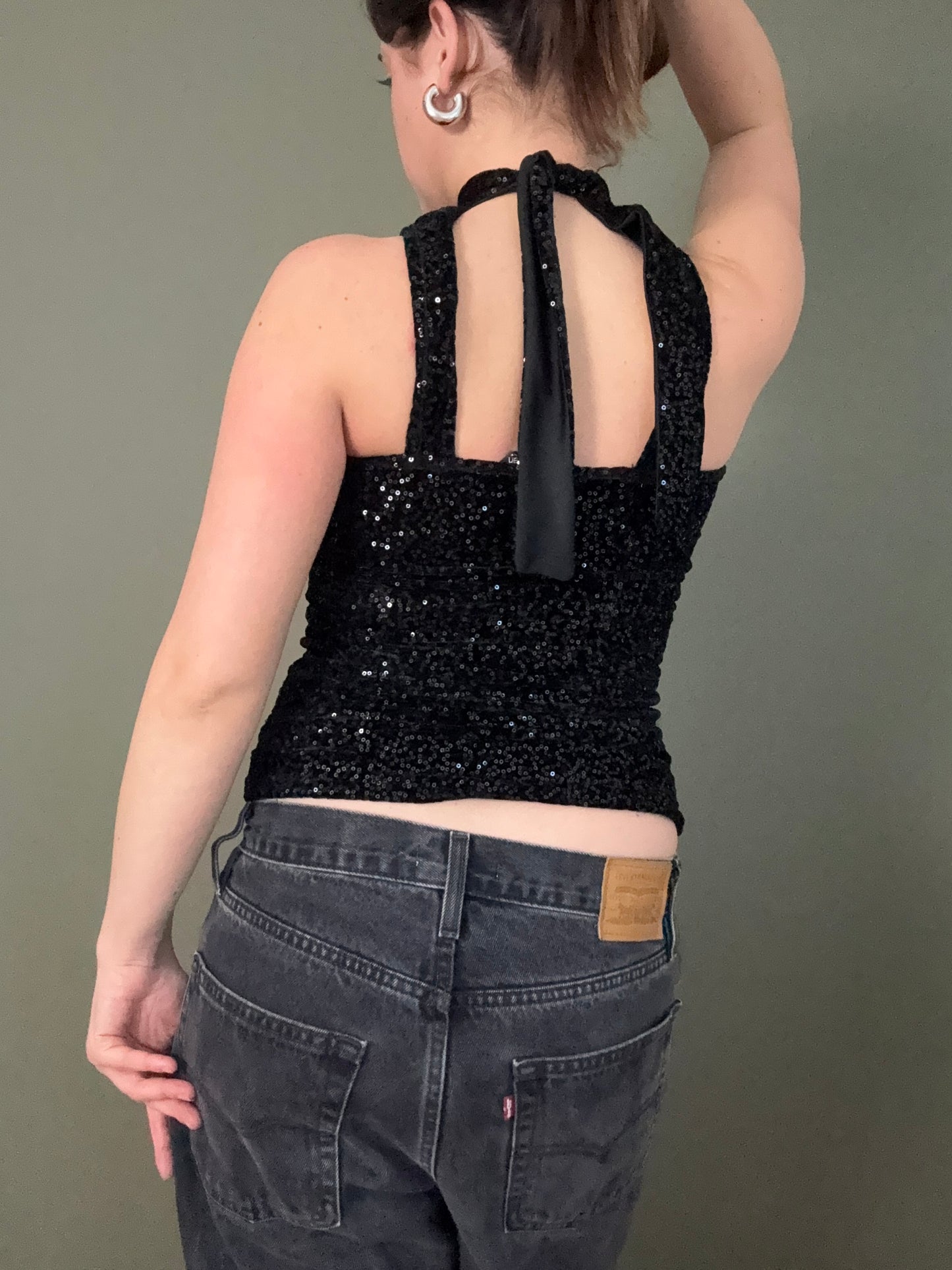 Jane Norman Sequin Top (UK6)