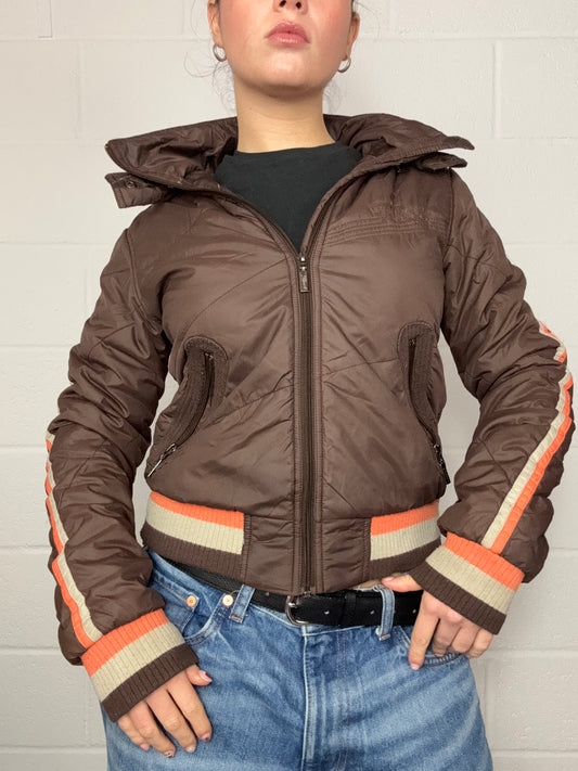 Brown Hooch Jacket (UK8)