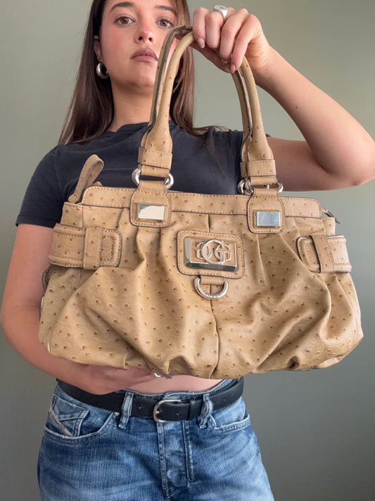 Guess Tan Shoulder Bag